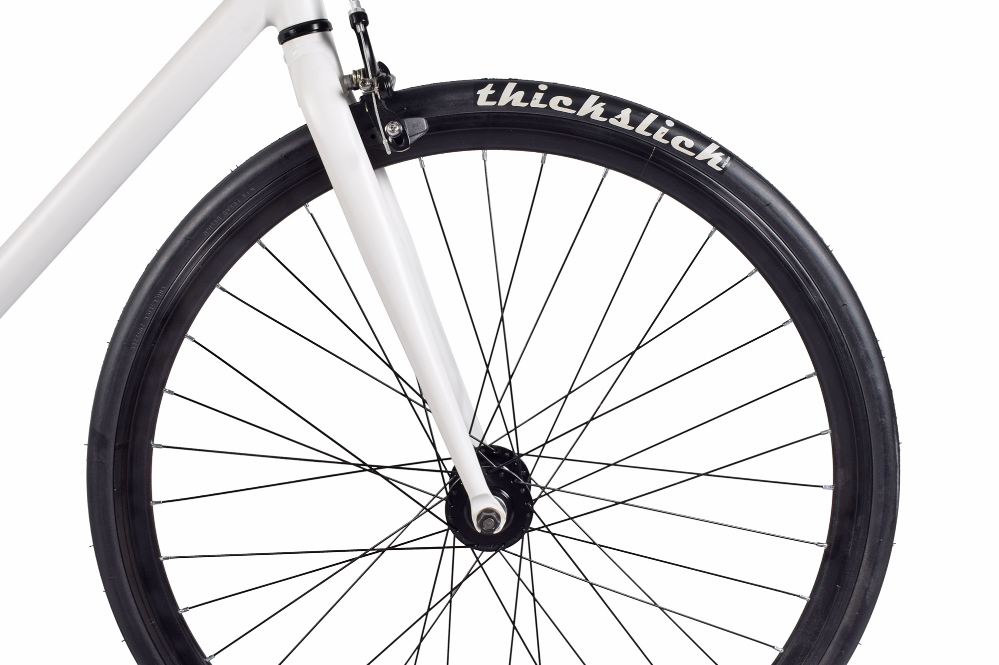 REDLOUD Fixie 28 Zoll FA.01 wei&szlig; Damen Herren single speed – Bild 2