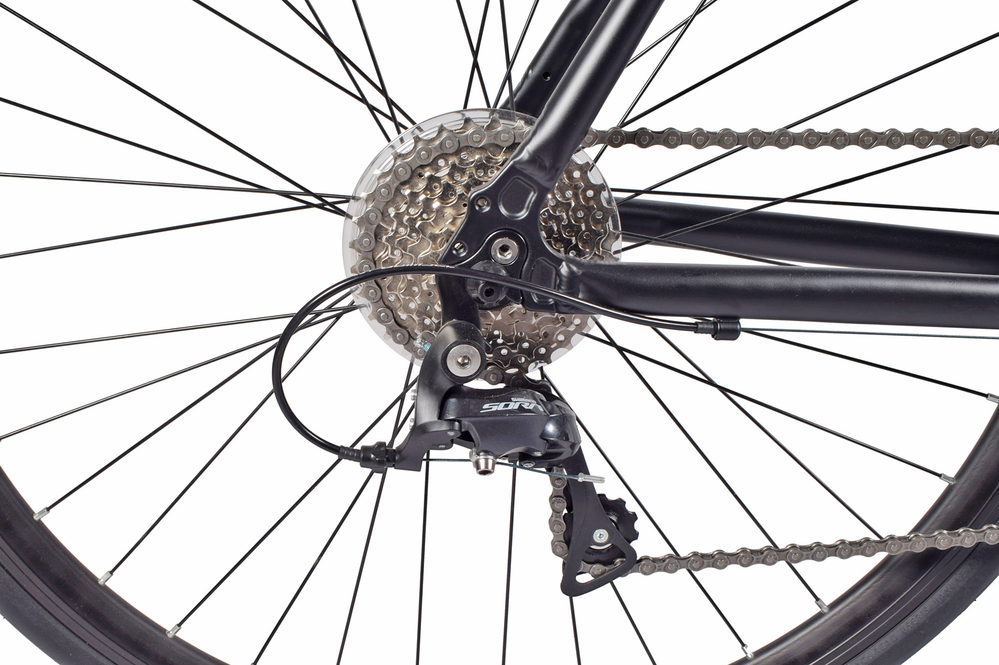 REDLOUD Fixie 28 Zoll FA.02 schwarz 8 G&auml;nge – Bild 5