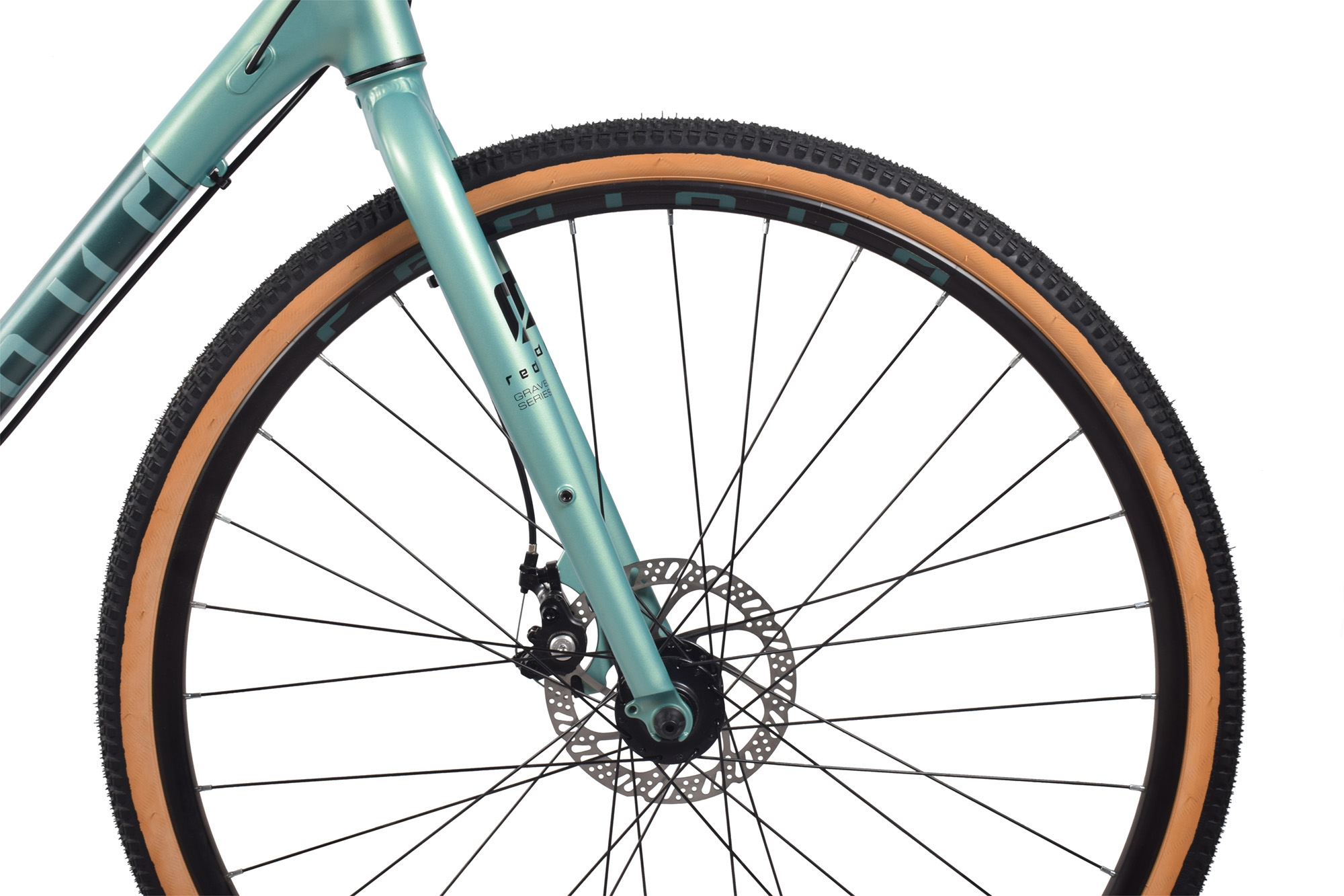 REDLOUD Gravelbike 28 Zoll GA.01 gr&uuml;n 14 G&auml;nge mech. Scheibenbremse – Bild 2