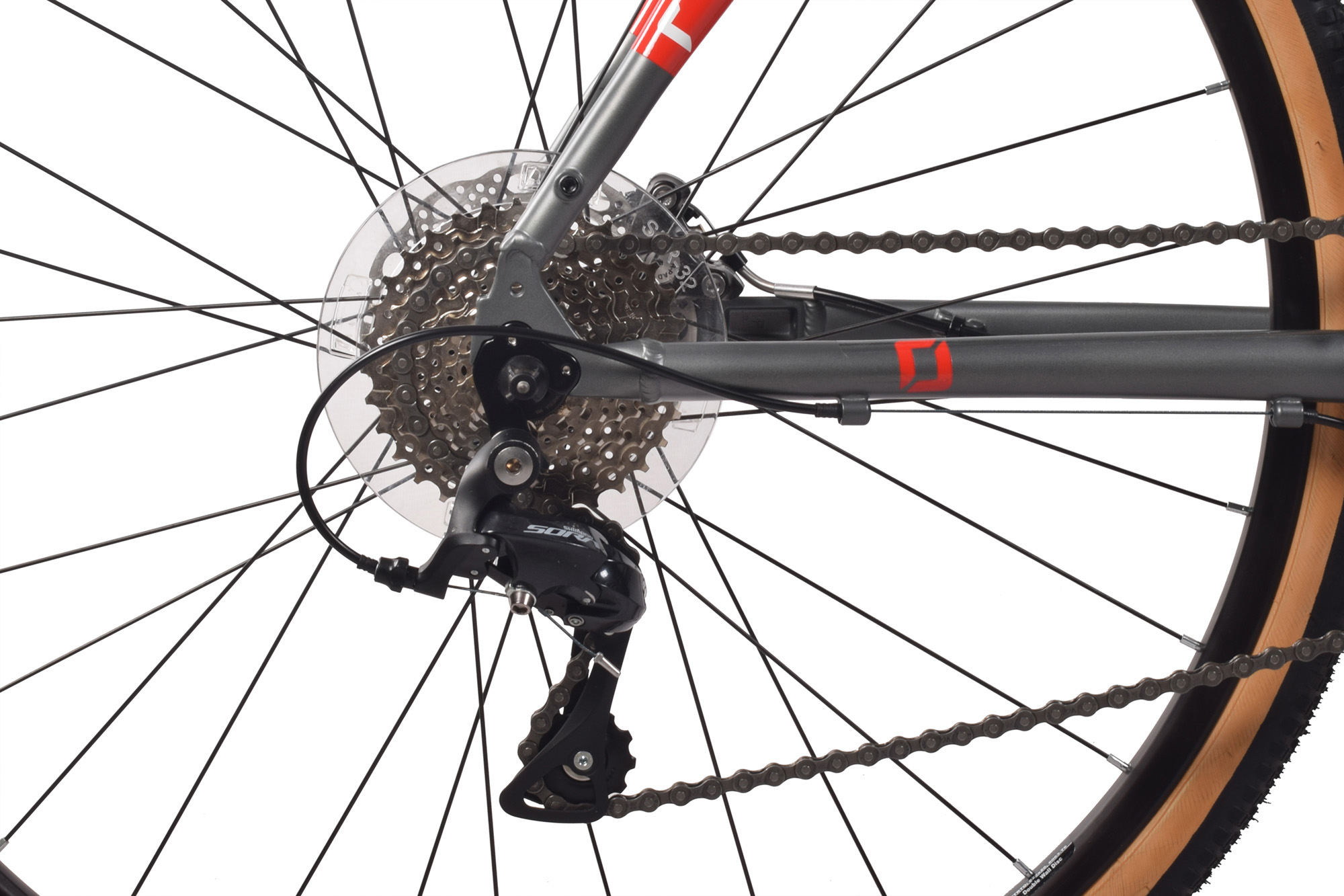 REDLOUD Gravelbike 28 Zoll GA.02 gold 16 G&auml;nge mech. Scheibenbremse – Bild 5