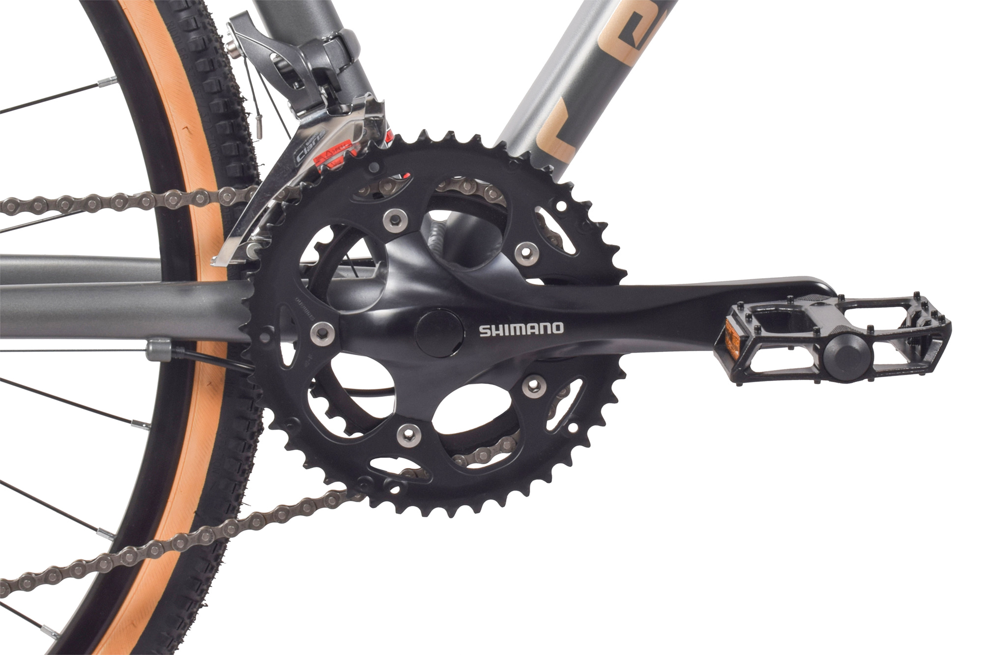 REDLOUD Gravelbike 28 Zoll GA.02 gold 16 G&auml;nge mech. Scheibenbremse – Bild 4