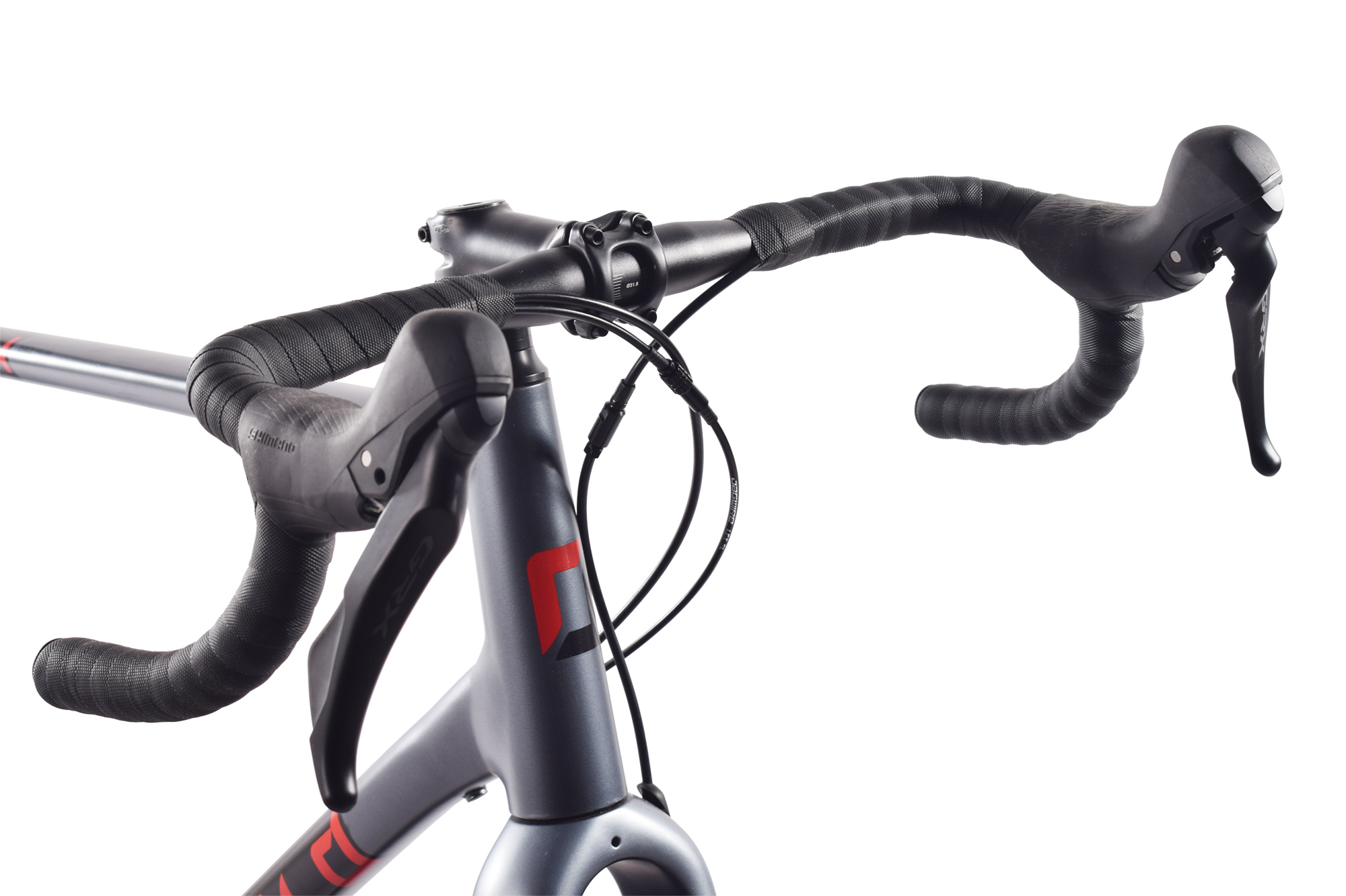 REDLOUD Gravelbike 28 Zoll GA.04 grau Carbongabel 11 G&auml;nge hydr. Scheibenbremse – Bild 3