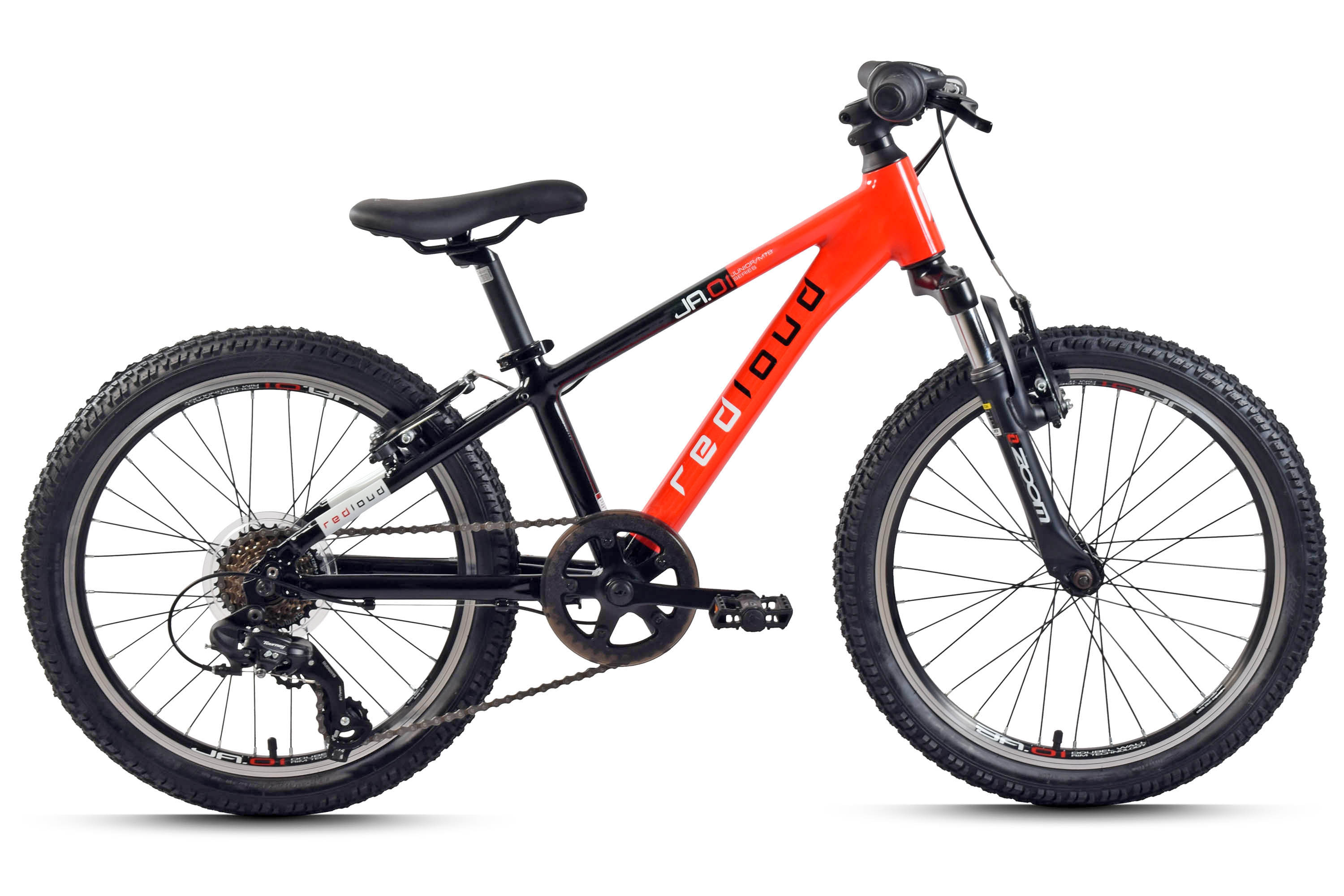 REDLOUD Kinderrad MTB 20 Zoll JA.01 schwarz Rahmenh&ouml;he 26 cm – Bild 1
