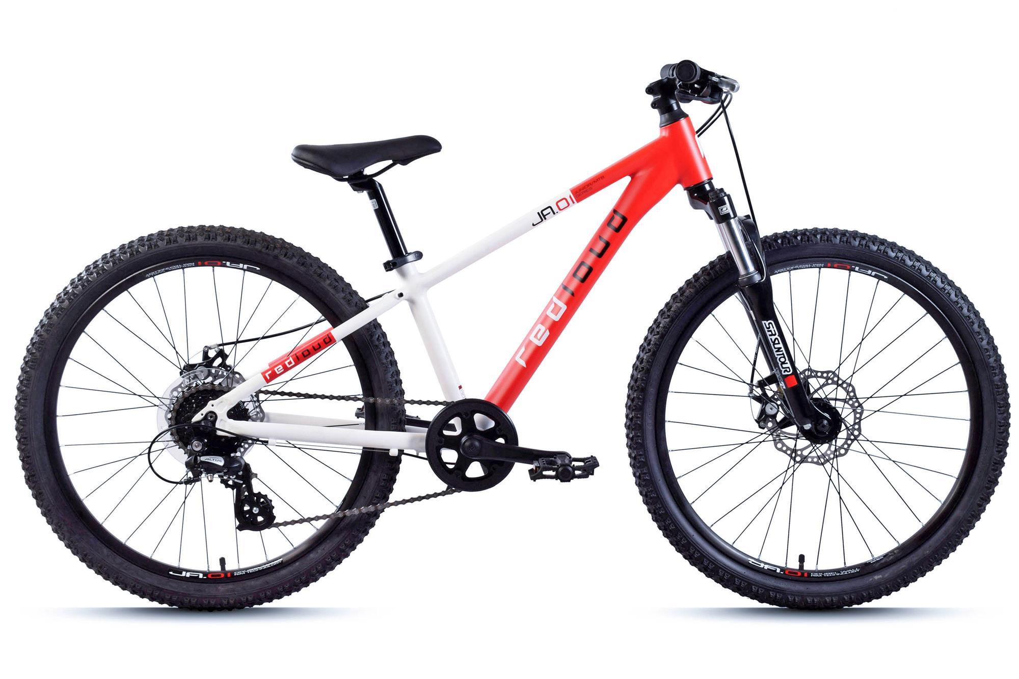 REDLOUD Kinderrad MTB 26 Zoll JA.01 wei&szlig; Rahmenh&ouml;he 37 cm – Bild 1