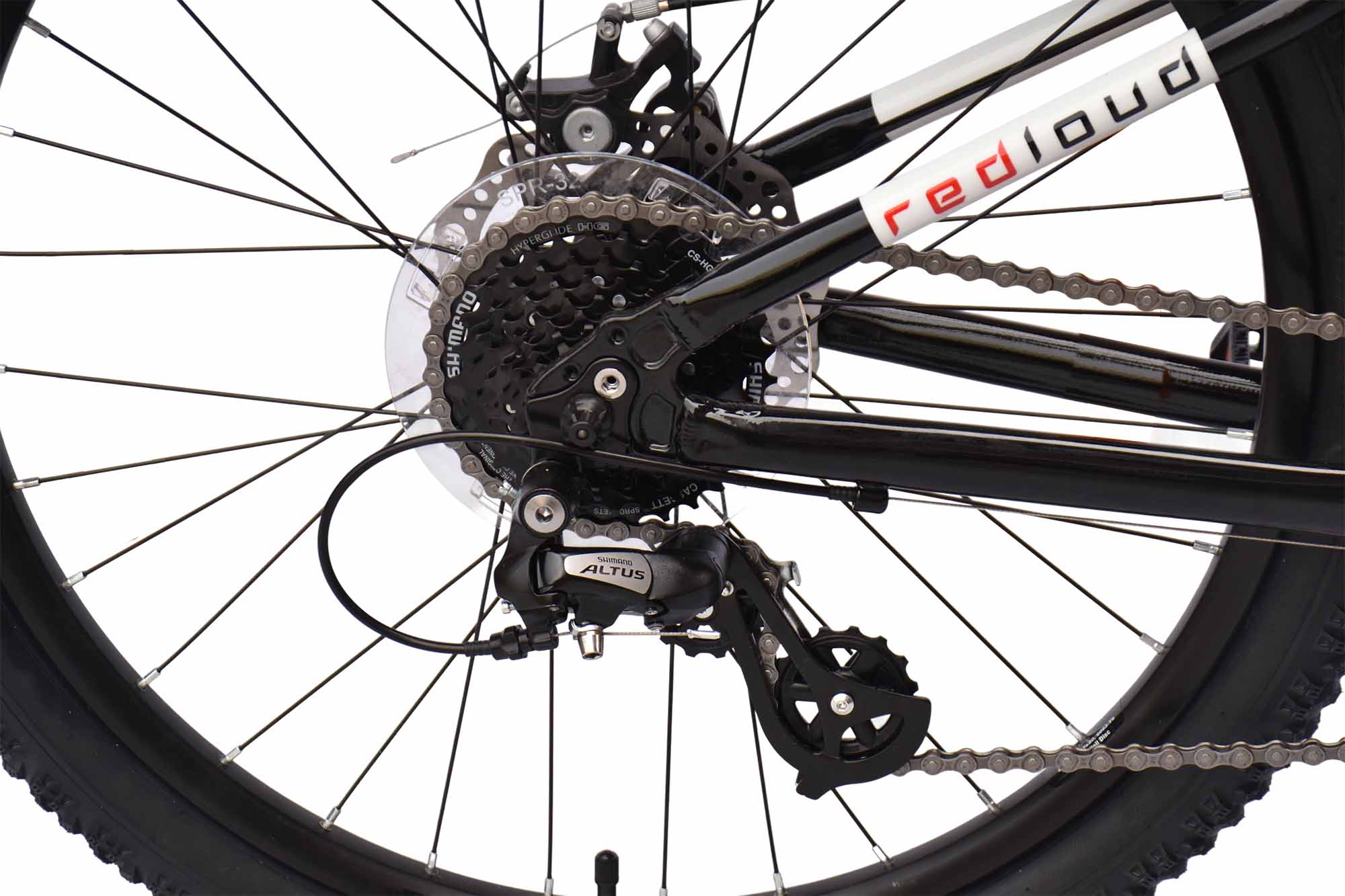 REDLOUD Kinderrad MTB 24 Zoll JA.01 schwarz Rahmenhöhe 31 cm – Bild 5
