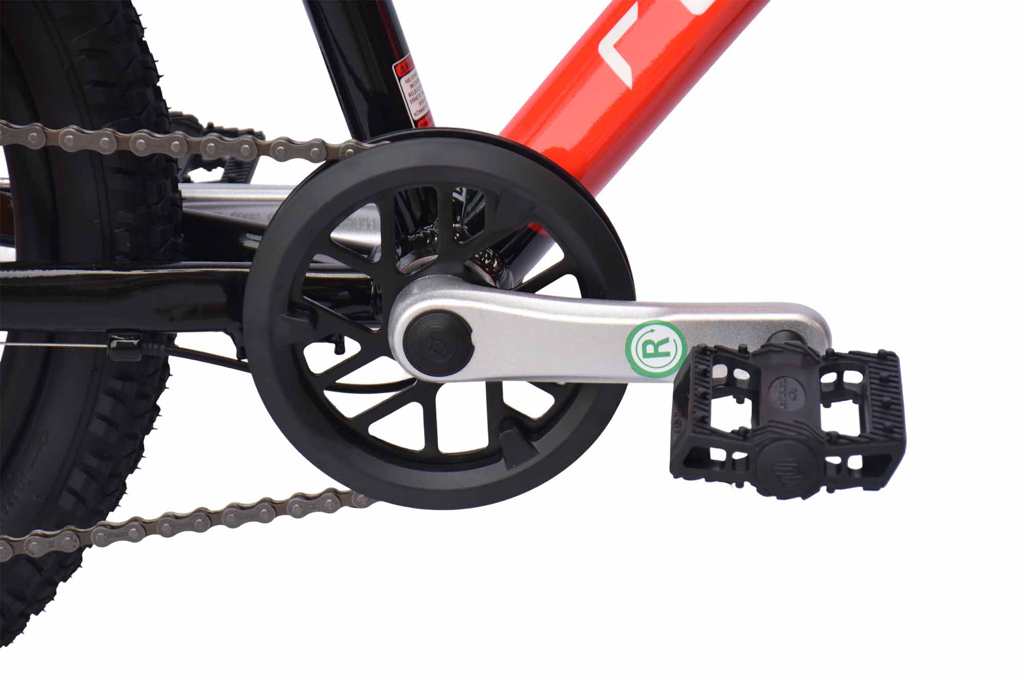 REDLOUD Kinderrad MTB 20 Zoll JA.2.2 schwarz Rahmenh&ouml;he 26 cm – Bild 4