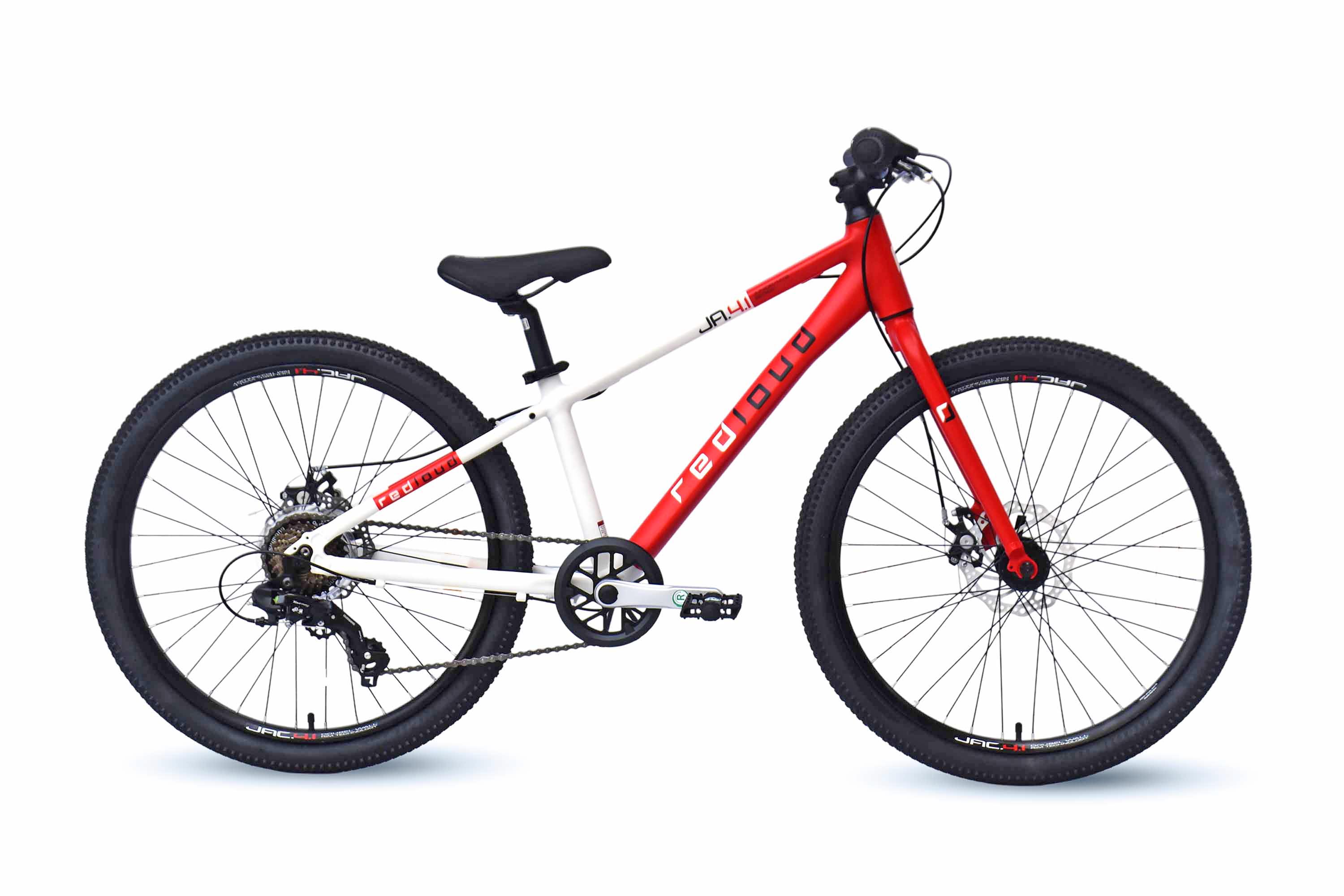 REDLOUD Kinderrad MTB 24 Zoll JA.4.1 wei&szlig; Rahmenh&ouml;he 31 cm – Bild 1