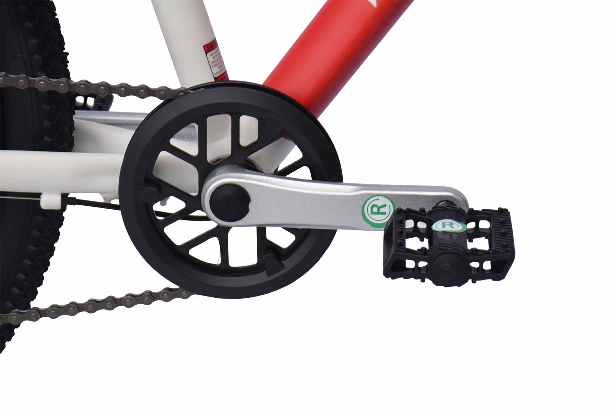 REDLOUD Kinderrad MTB 24 Zoll JA.4.1 wei&szlig; Rahmenh&ouml;he 31 cm – Bild 4