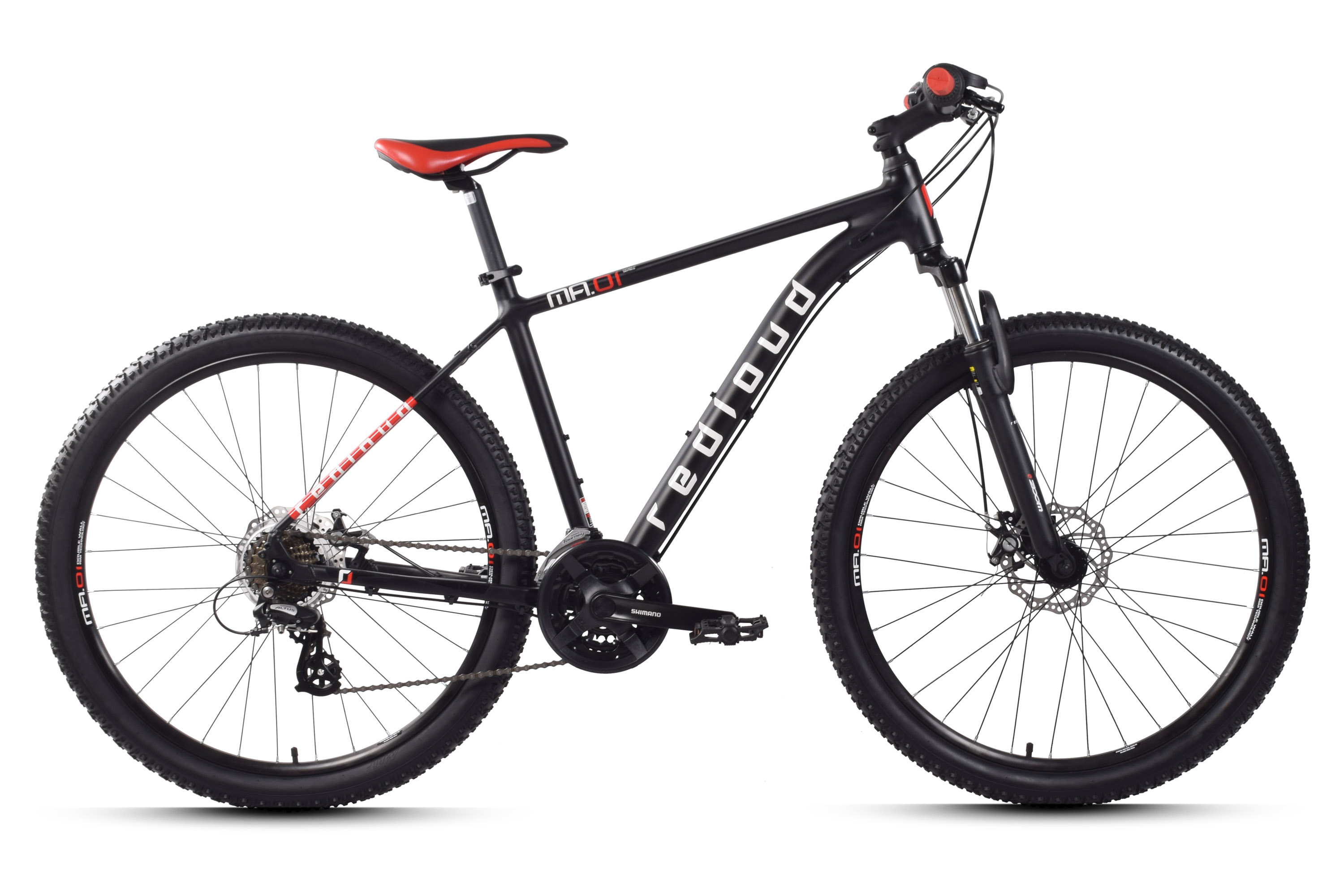 REDLOUD Mountainbike 27,5 Zoll MA.01 schwarz 21 G&auml;nge mech. Scheibenbremse – Bild 1
