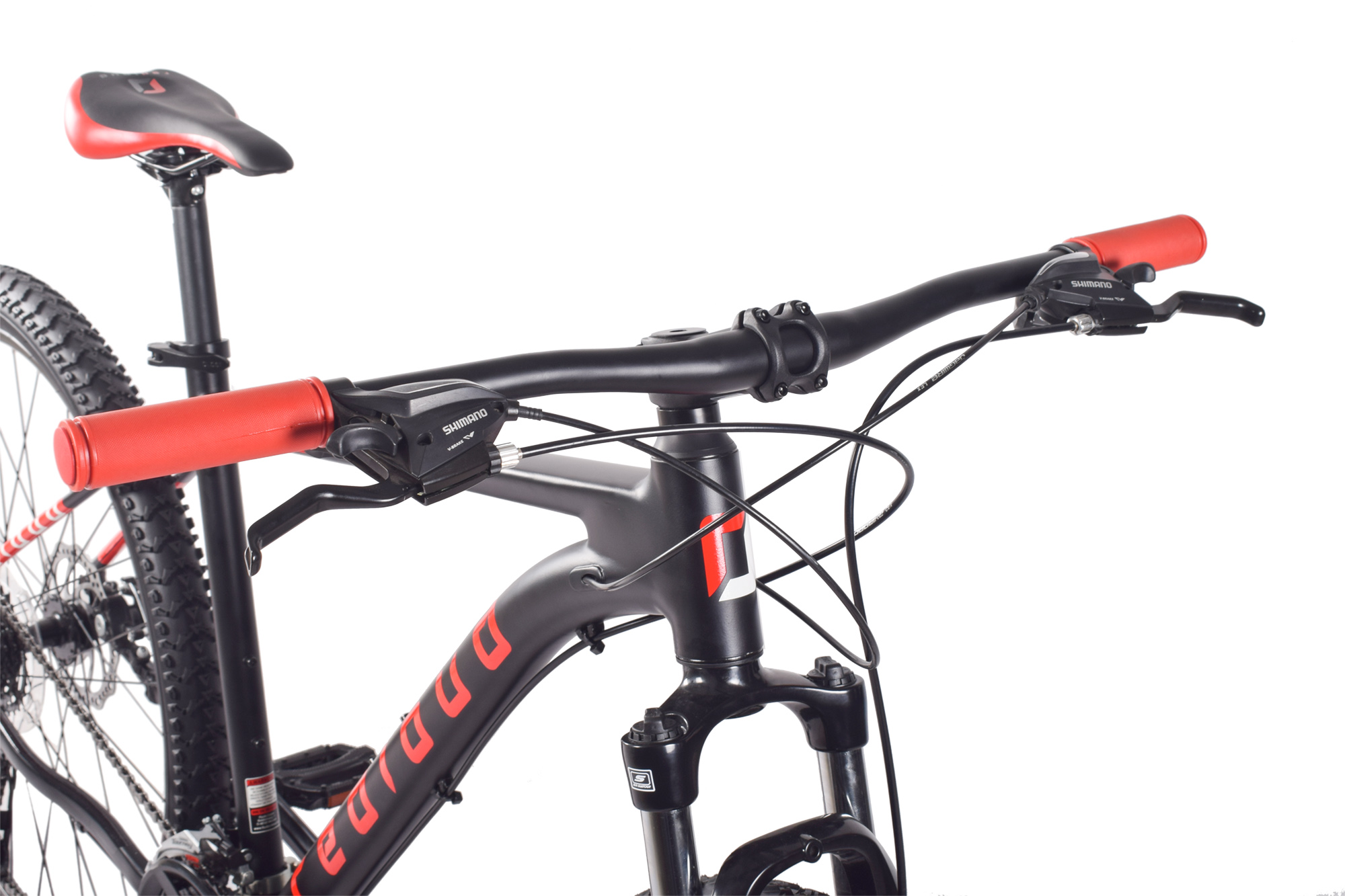 REDLOUD Mountainbike 27,5 Zoll MA.02 schwarz 24 G&auml;nge mech. Scheibenbremse – Bild 2