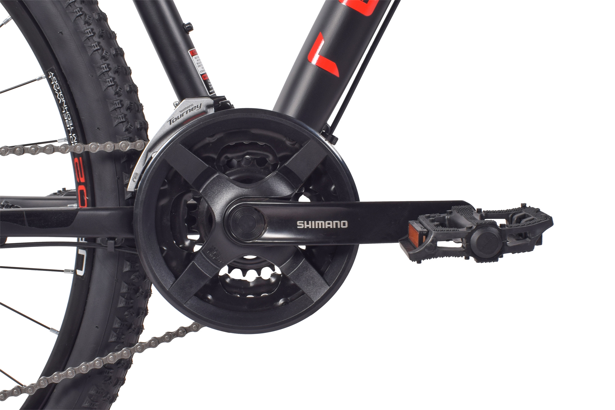 REDLOUD Mountainbike 29 Zoll MA.02 schwarz 24 Gänge mech. Scheibenbremse – Bild 4