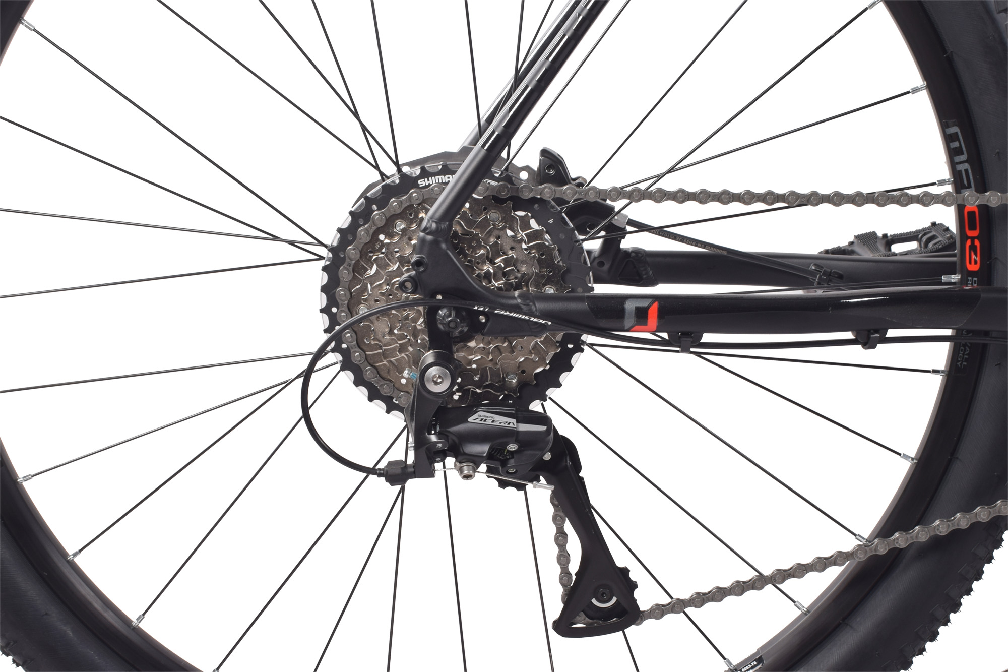 REDLOUD Mountainbike 27,5 Zoll MA.03 schwarz Rahmenh&ouml;he 53 cm 24 G&auml;nge hydraulische Scheibenbremse – Bild 5