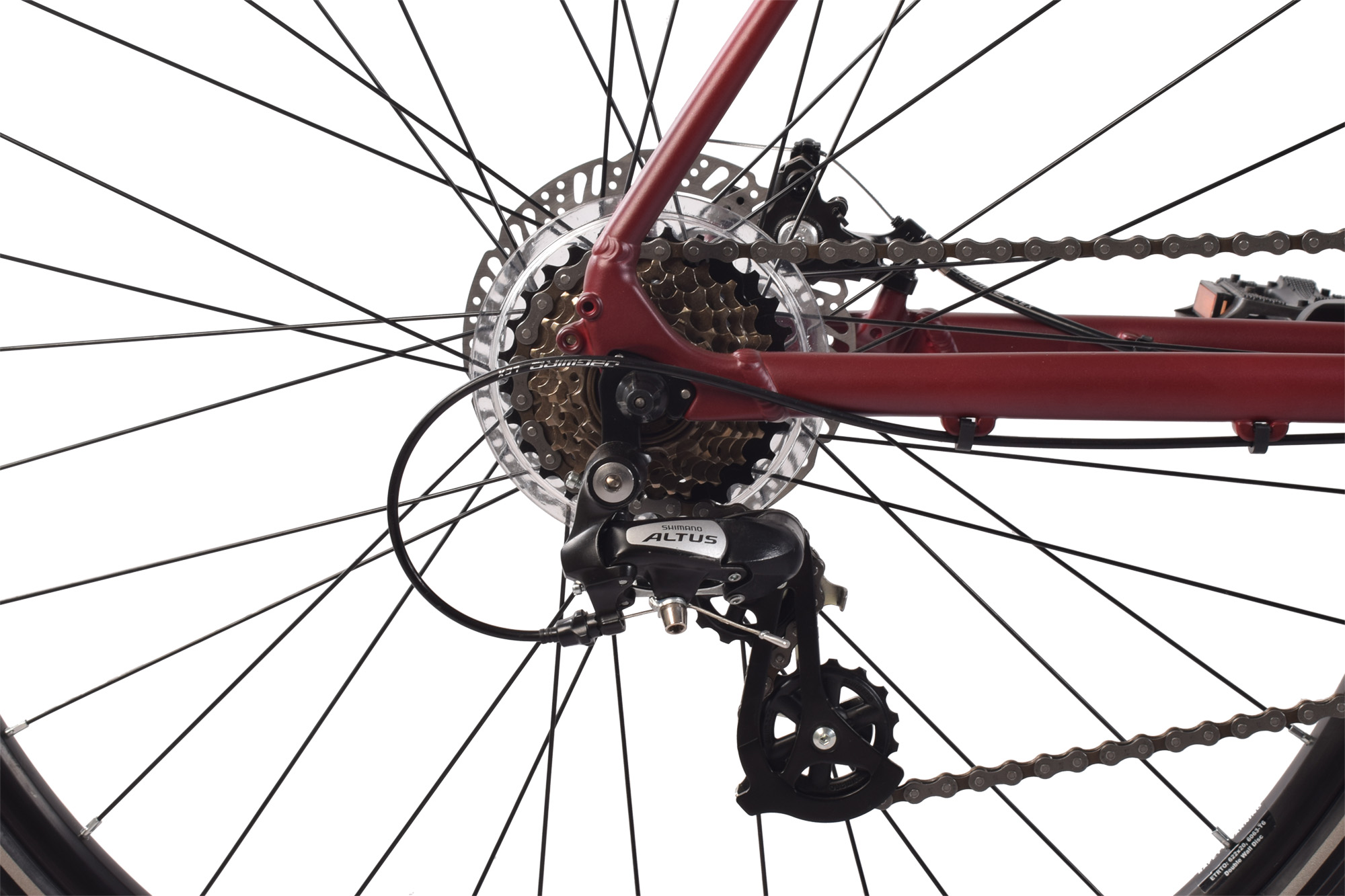 REDLOUD Urbanbike 28 Zoll UA.01 Rahmenh&ouml;he 58 cm 21 G&auml;nge mech. Scheibenbremse – Bild 5