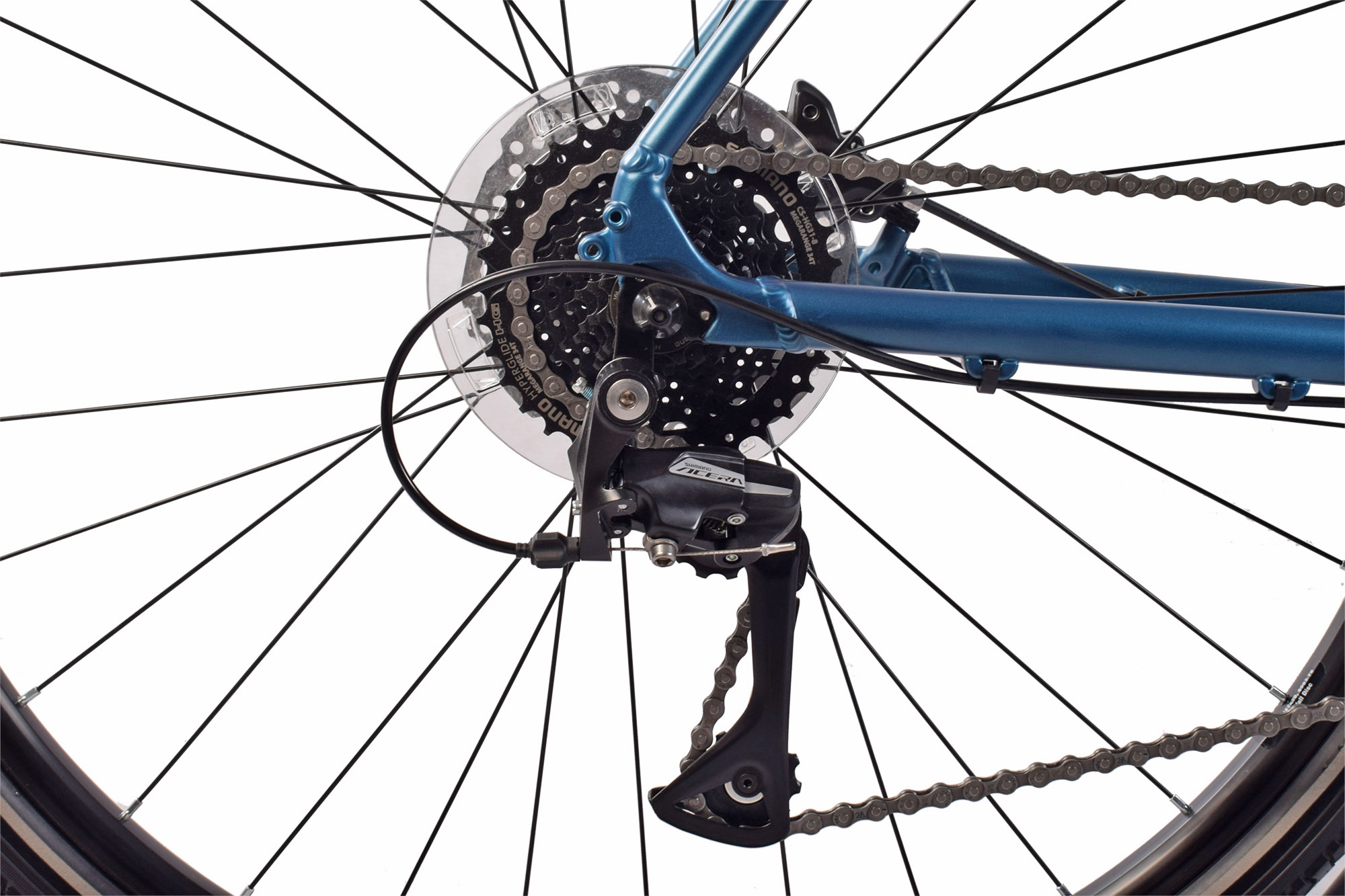 REDLOUD Urbanbike 28 Zoll UA.02 Rahmenh&ouml;he 54 cm 24 G&auml;nge hydr. Scheibenbremse – Bild 5