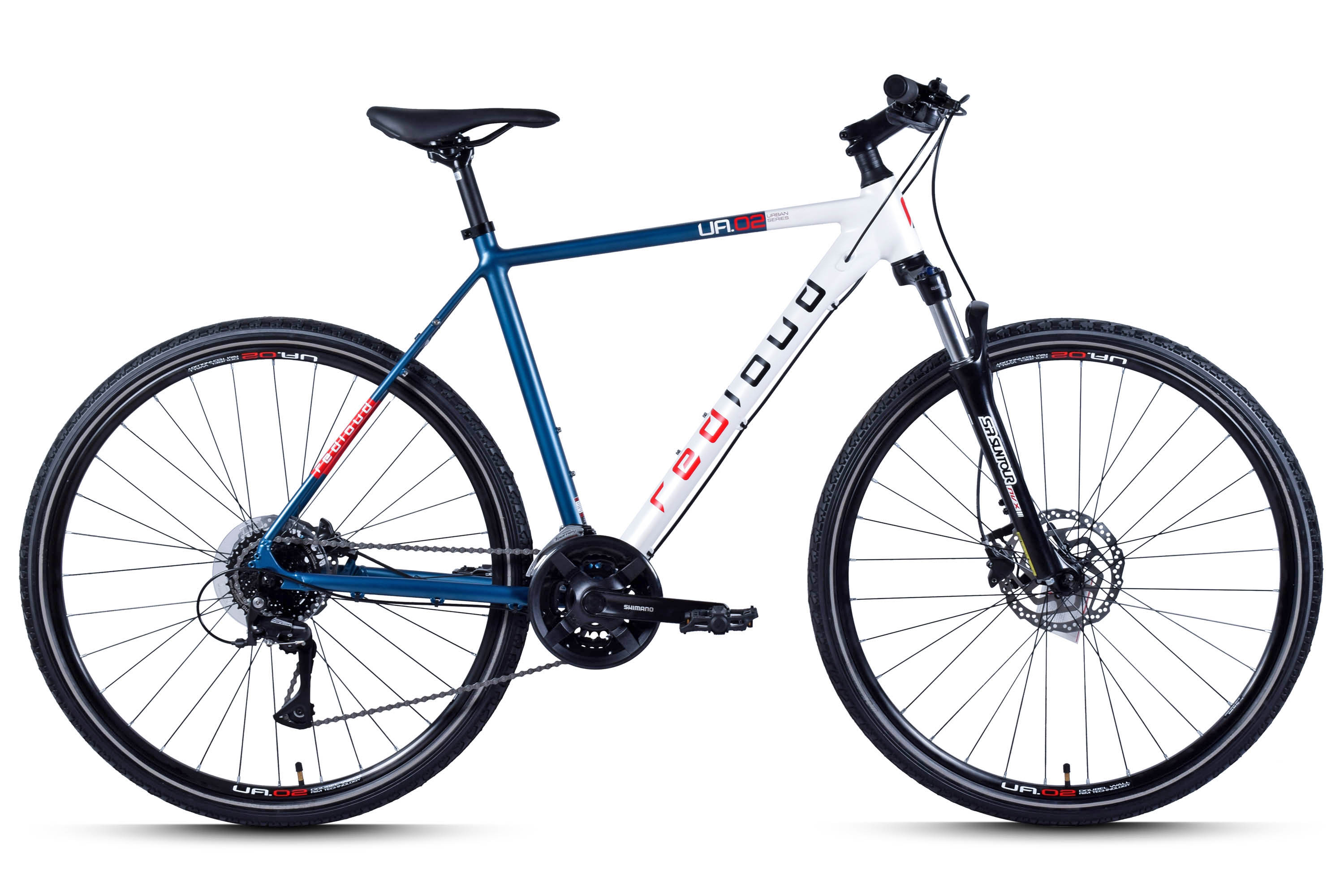 REDLOUD Urbanbike 28 Zoll UA.02 Rahmenh&ouml;he 54 cm oder 58 cm 24 G&auml;nge hydr. Scheibenbremse – Bild 1
