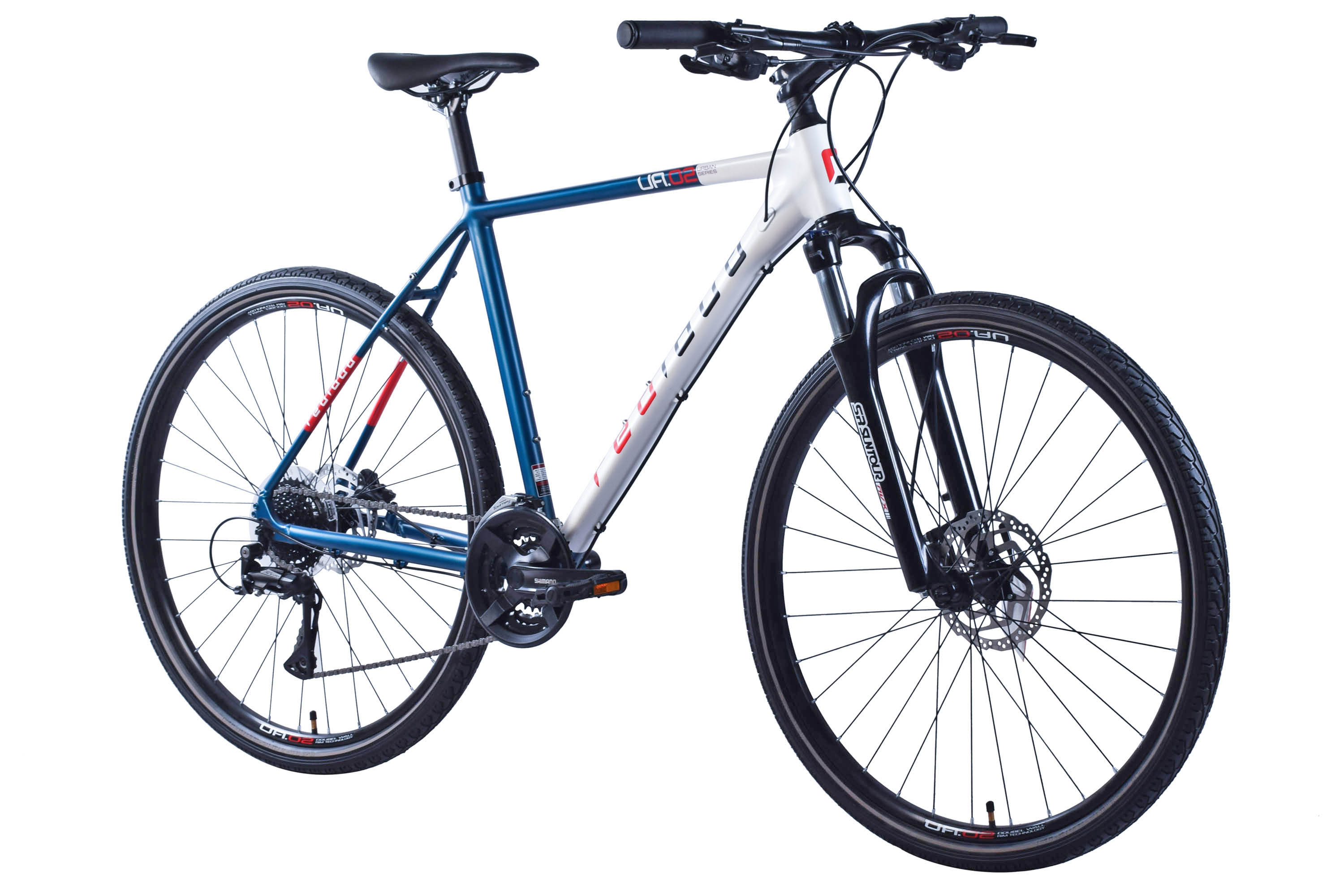 REDLOUD Urbanbike 28 Zoll UA.02 Rahmenh&ouml;he 54 cm oder 58 cm 24 G&auml;nge hydr. Scheibenbremse – Bild 2