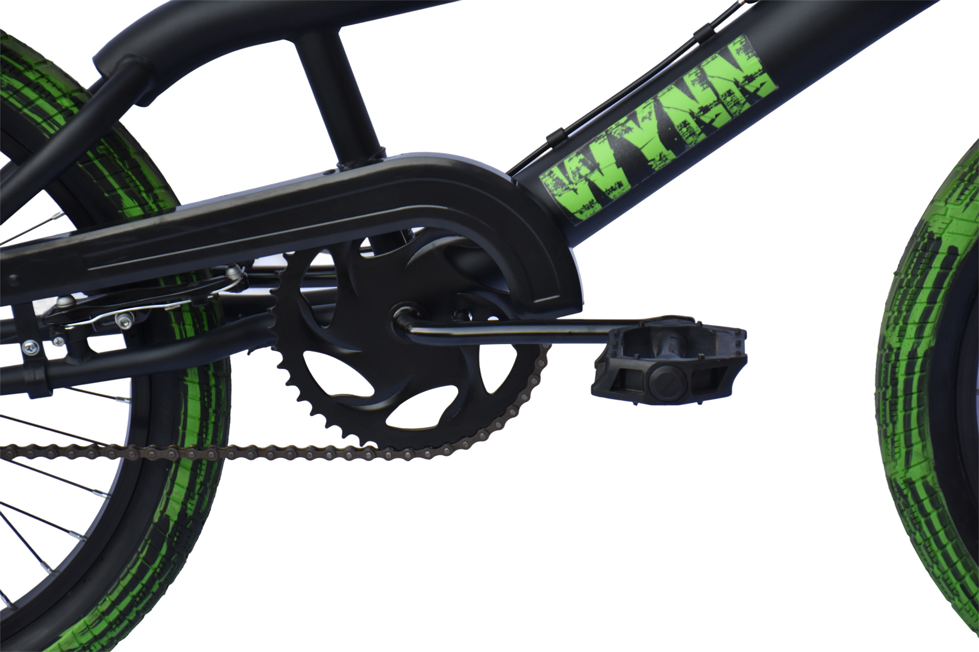 WYNN BMX Freestyle 20 Zoll XX1.4 Rahmenh&ouml;he 28 cm Kinder Erwachsene V-Brake – Bild 4