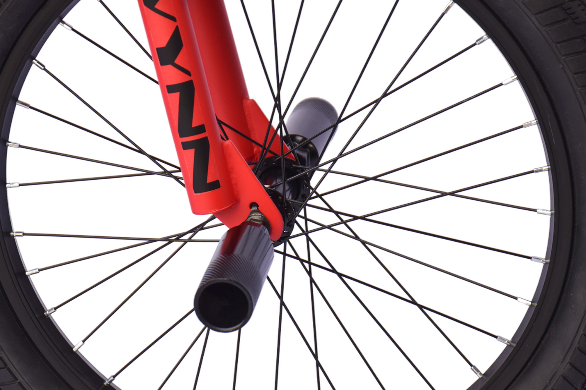 WYNN BMX Freestyle 20 Zoll XX1.0 schwarz-rot Rahmenh&ouml;he 28 cm Kinder Erwachsene V-Brake – Bild 5