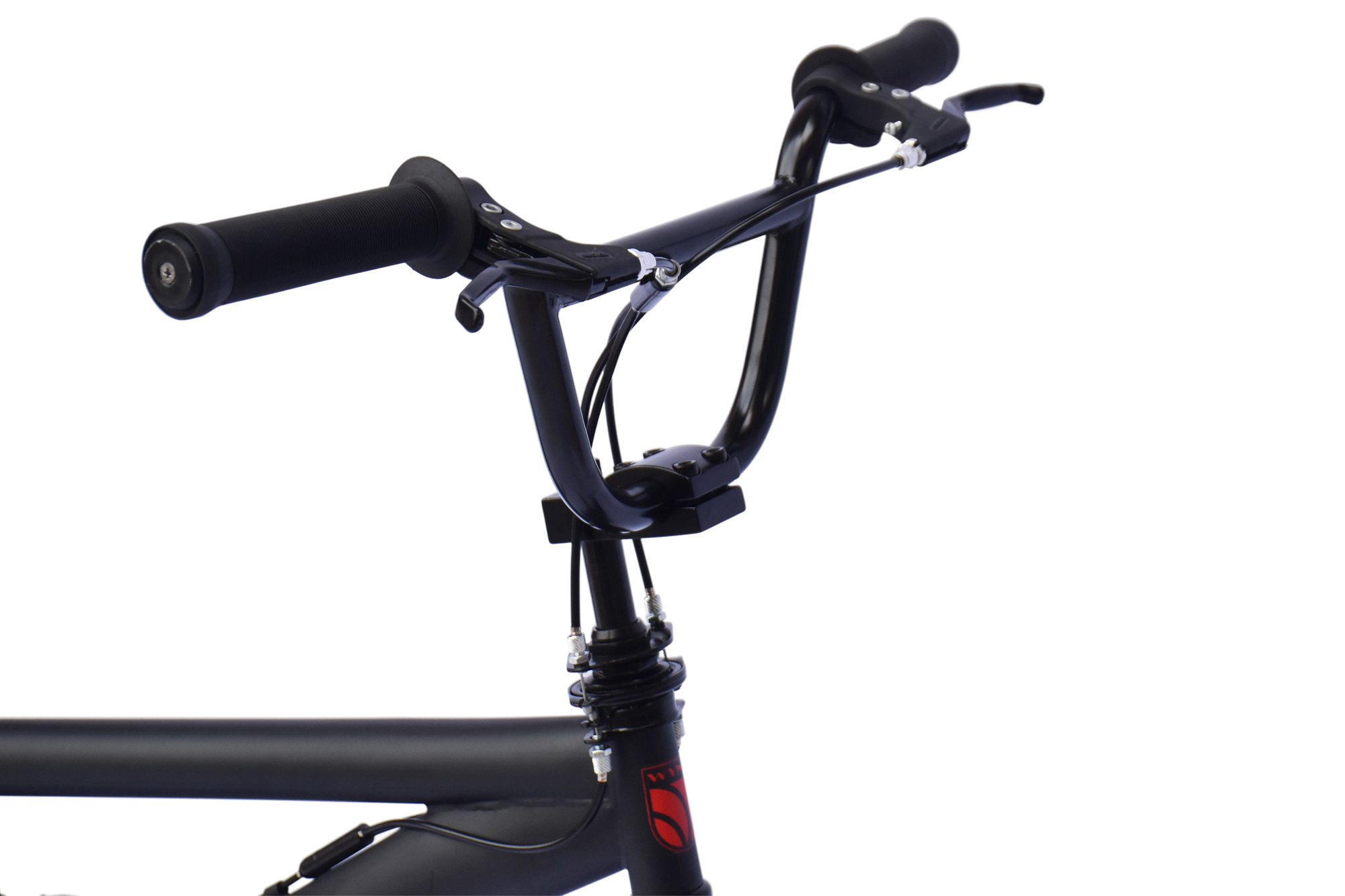 WYNN BMX Freestyle 20 Zoll XX1.1 schwarz-rot Rahmenh&ouml;he 28 cm Mag-Wheels V-Brake – Bild 3