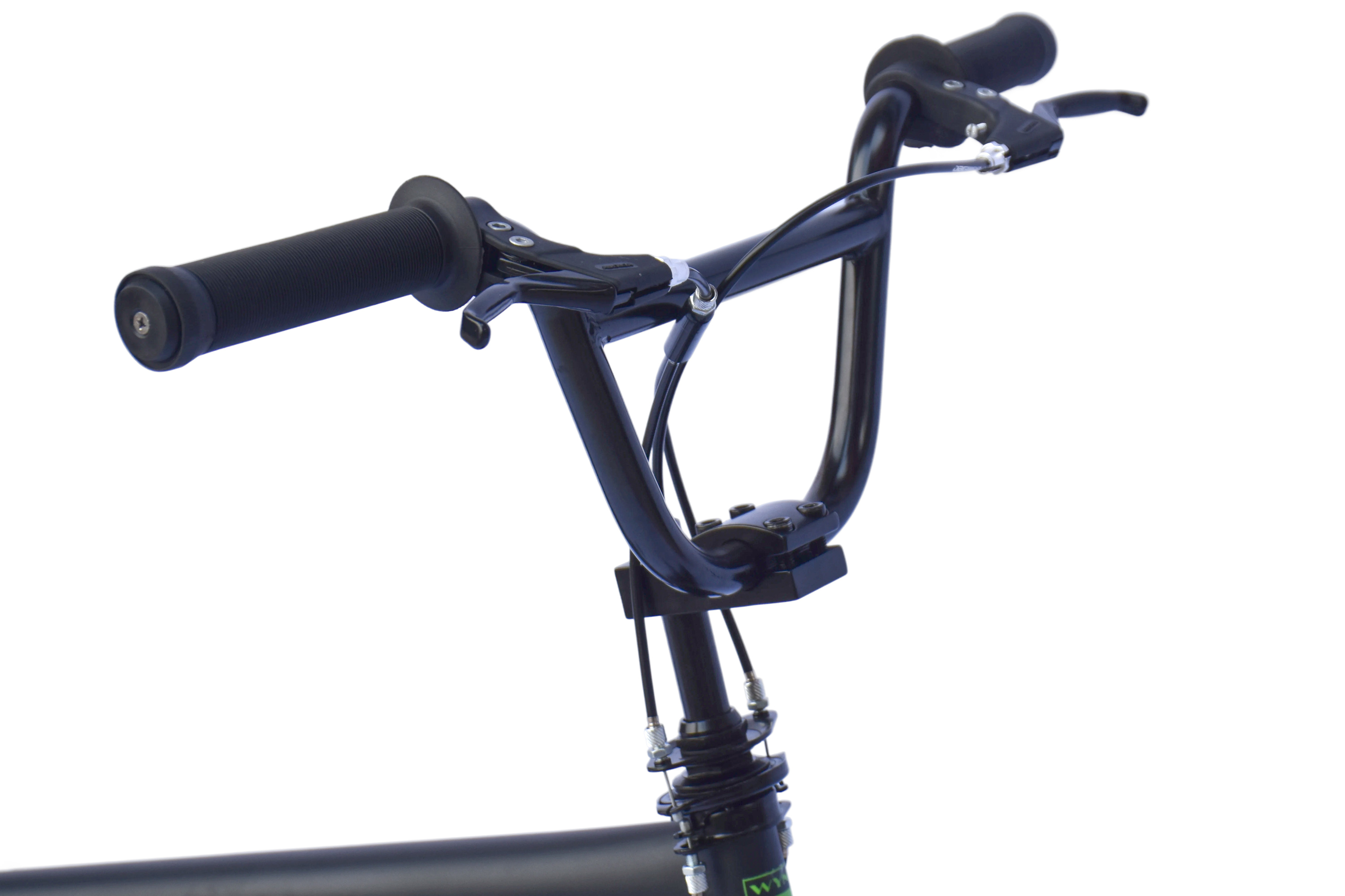 WYNN BMX Freestyle 20 Zoll XX1.1 schwarz-gr&uuml;n Rahmenh&ouml;he 28 cm Mag-Wheels V-Brake – Bild 3