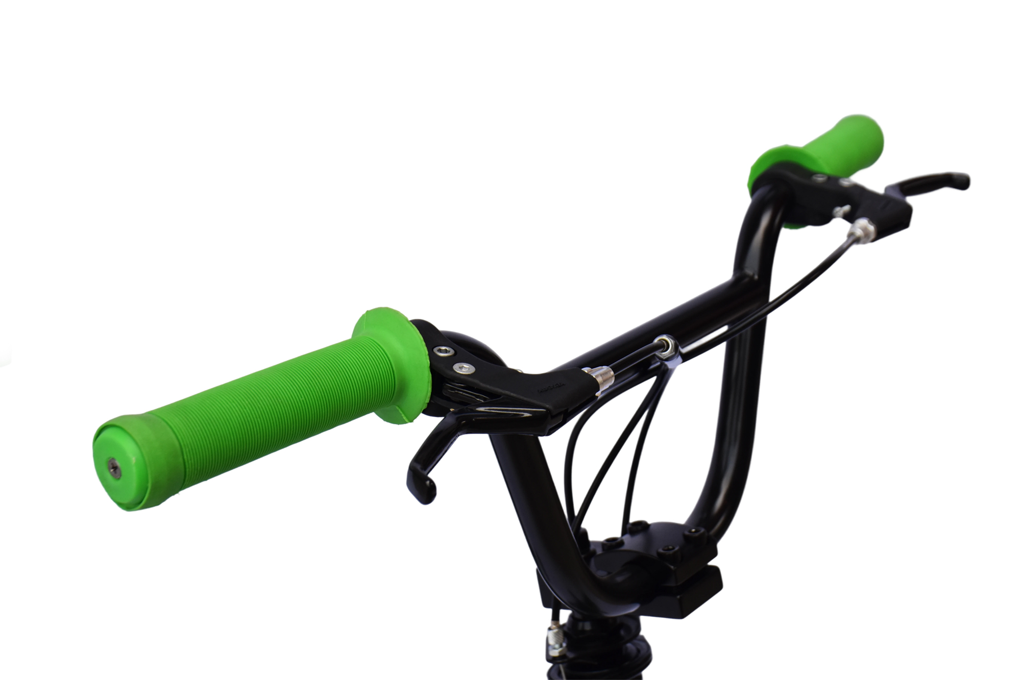 WYNN BMX Freestyle 20 Zoll XX1.2 schwarz-gr&uuml;n Rahmenh&ouml;he 28 cm Muddy-Freestyle-Reifen Mag-Wheels V-Brake – Bild 3