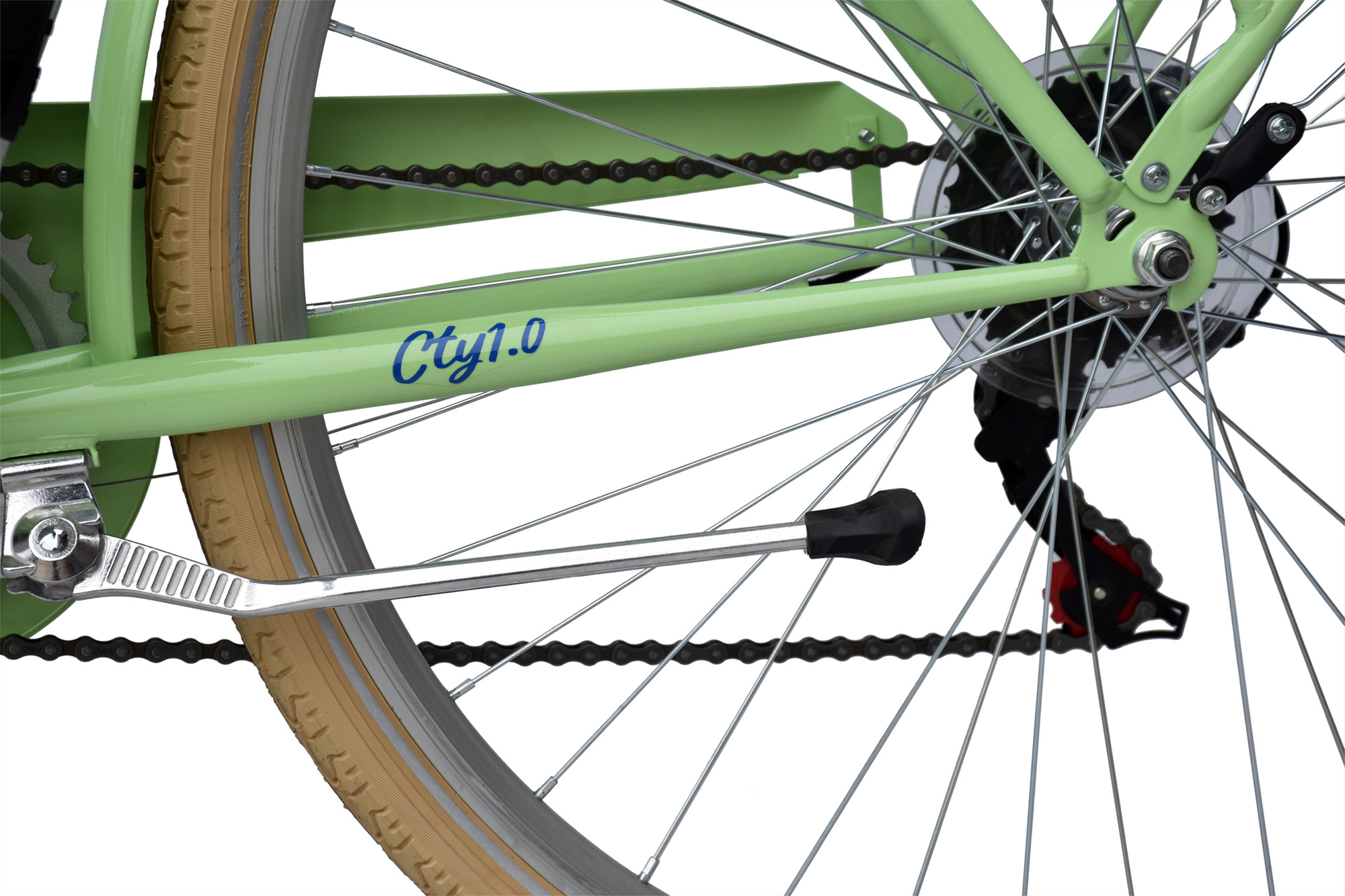 WYNN Cityrad 28 Zoll CTY1.0 Rahmenh&ouml;he 51 cm Damen 6 G&auml;nge – Bild 5