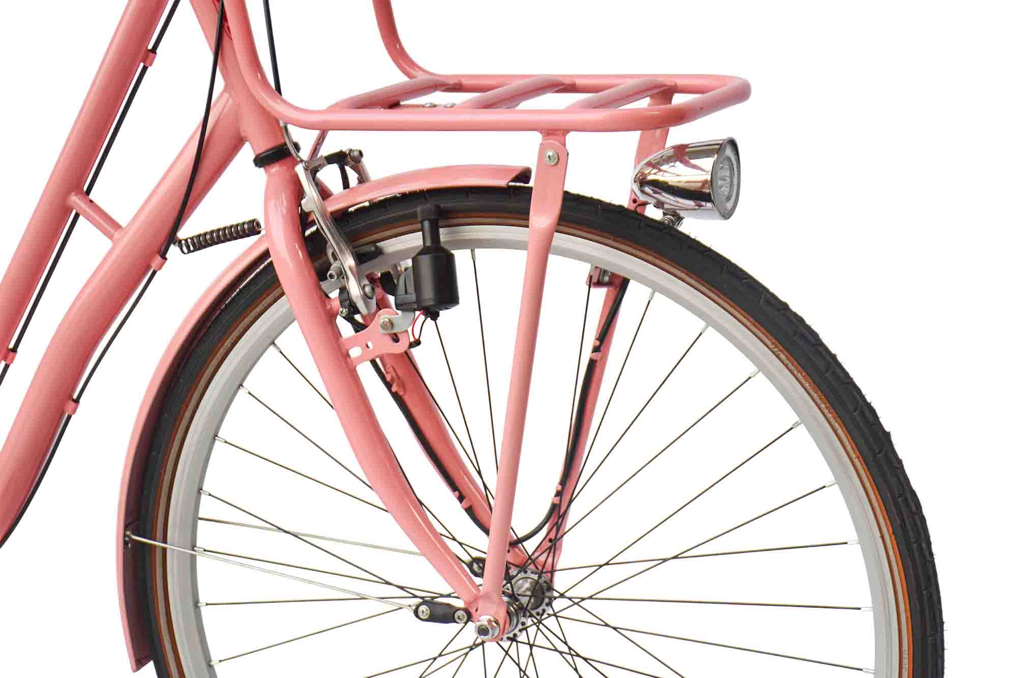 WYNN Cityrad 28 Zoll CTY1.0 pink Rahmenh&ouml;he 51 cm Damen 6 G&auml;nge V-Brake – Bild 4