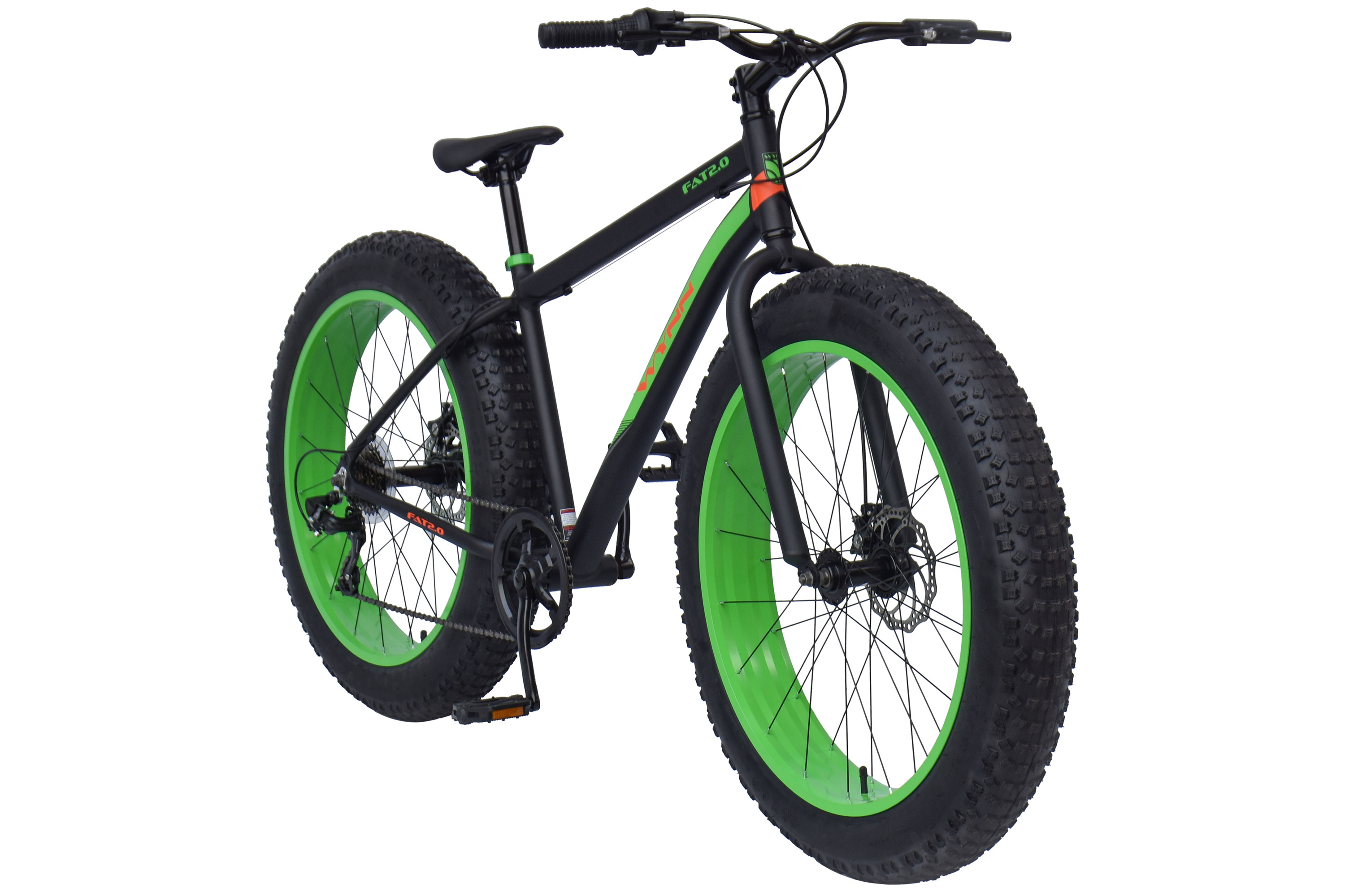 WYNN Mountainbike 26 Zoll FAT2.0 Rahmenh&ouml;he 46 cm 7 G&auml;nge mech. Scheibenbremse – Bild 2