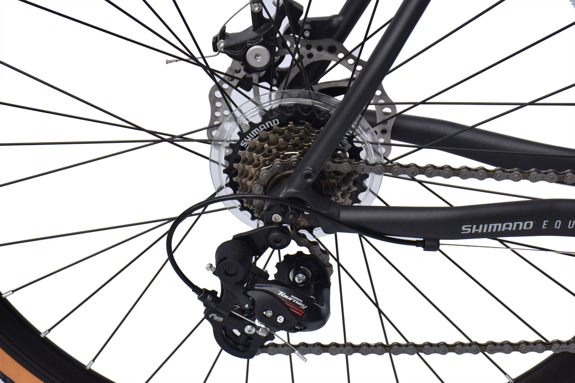 WYNN Gravelbike 28 Zoll GRL1.0 grau Rahmenh&ouml;he 58 cm 14 G&auml;nge mech. Scheibenbremse – Bild 5