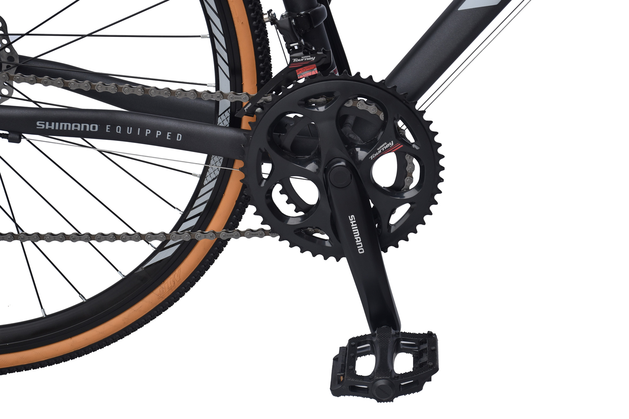 WYNN Gravelbike 28 Zoll GRL1.0 grau Rahmenh&ouml;he 58 cm 14 G&auml;nge mech. Scheibenbremse – Bild 4