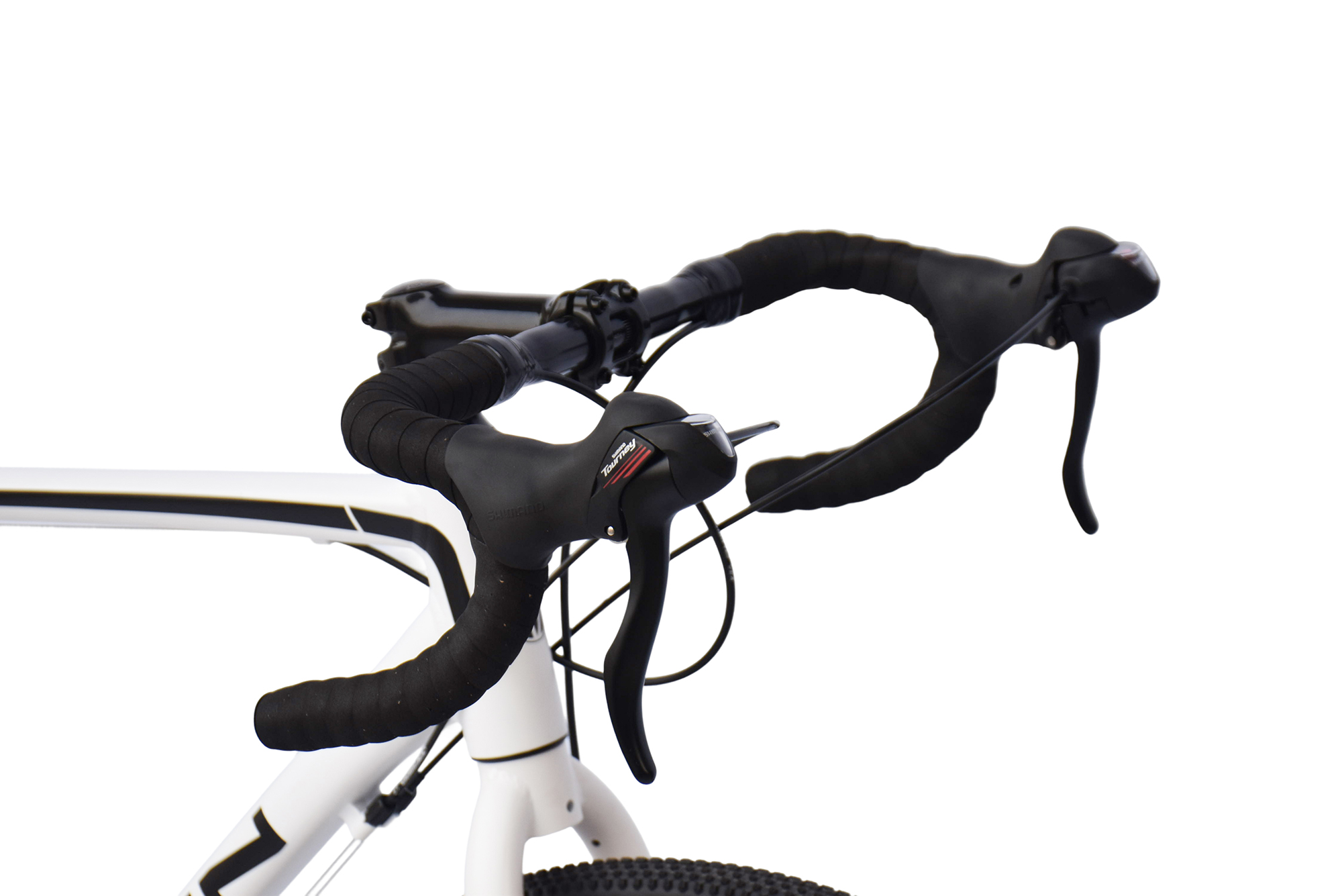 WYNN Gravelbike 28 Zoll GRL3.0 wei&szlig; Rahmenh&ouml;he 54 cm 14 G&auml;nge – Bild 3