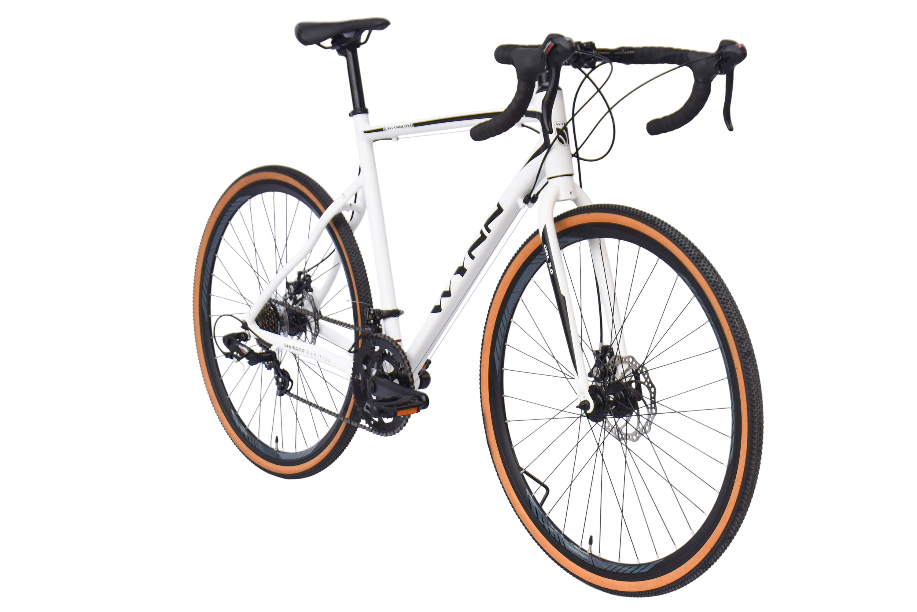WYNN Gravelbike 28 Zoll GRL3.0 wei&szlig; 14 G&auml;nge – Bild 2