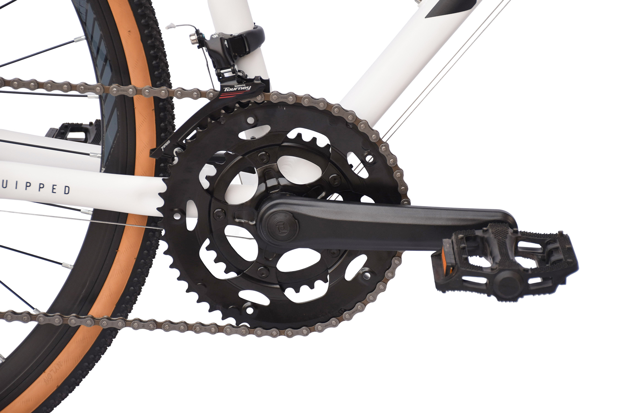 WYNN Gravelbike 28 Zoll GRL3.0 wei&szlig; Rahmenh&ouml;he 60 cm 14 G&auml;nge – Bild 4