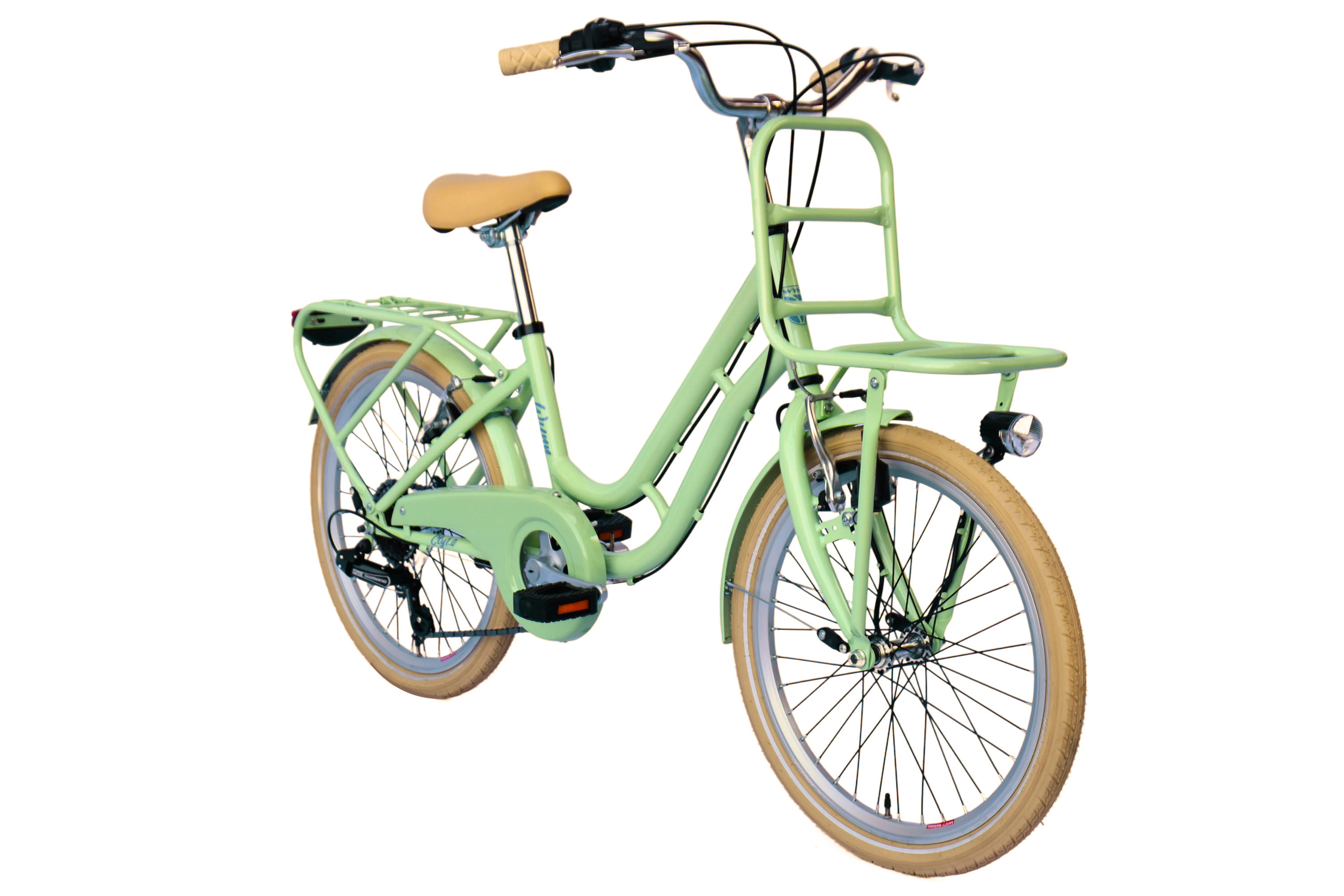 WYNN Kinderrad 20 Zoll KID1.0 gr&uuml;n Rahmenh&ouml;he 30 cm 6 G&auml;nge V-Brake – Bild 2