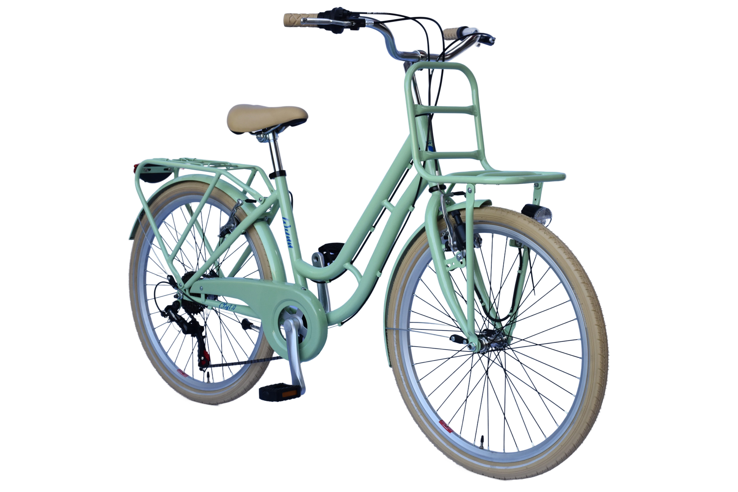 WYNN Kinderrad 24 Zoll KID1.0 Rahmenh&ouml;he 38 cm 6 G&auml;nge V-Brake – Bild 2