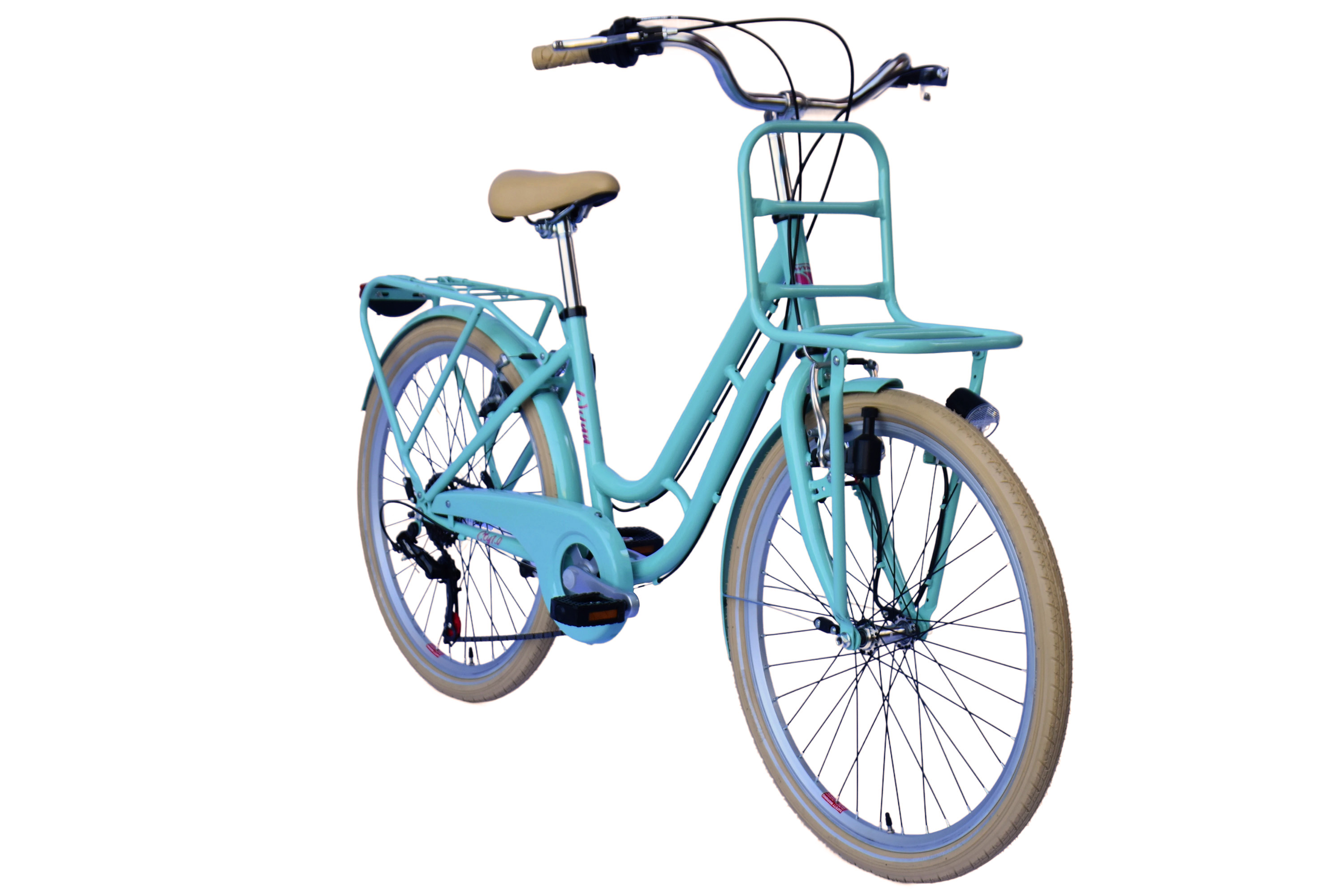 WYNN Kinderrad 24 Zoll KID1.0 t&uuml;rkis Rahmenh&ouml;he 38 cm 6 G&auml;nge V-Brake – Bild 2