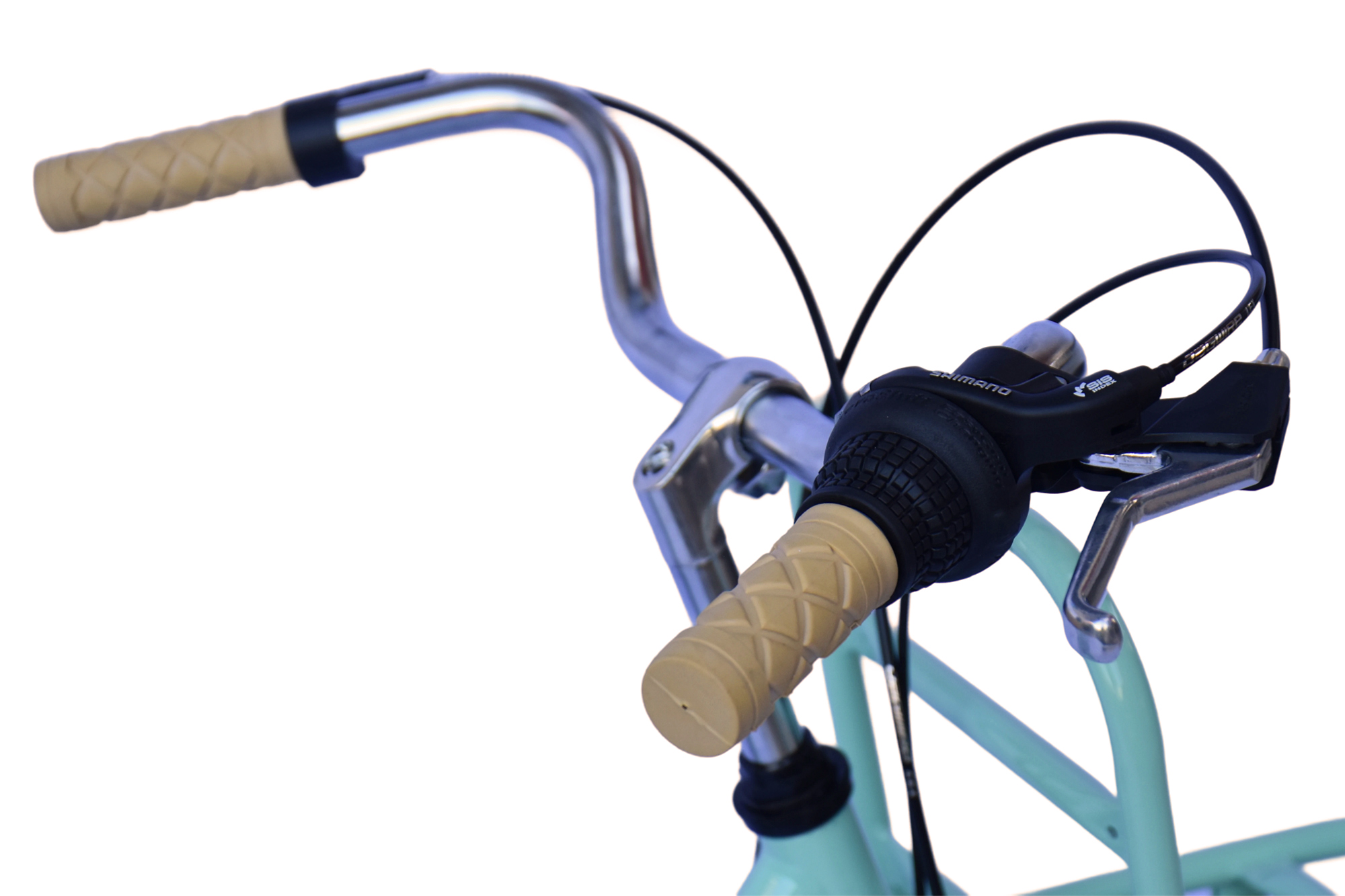 WYNN Kinderrad 24 Zoll KID1.0 t&uuml;rkis Rahmenh&ouml;he 38 cm 6 G&auml;nge V-Brake – Bild 3