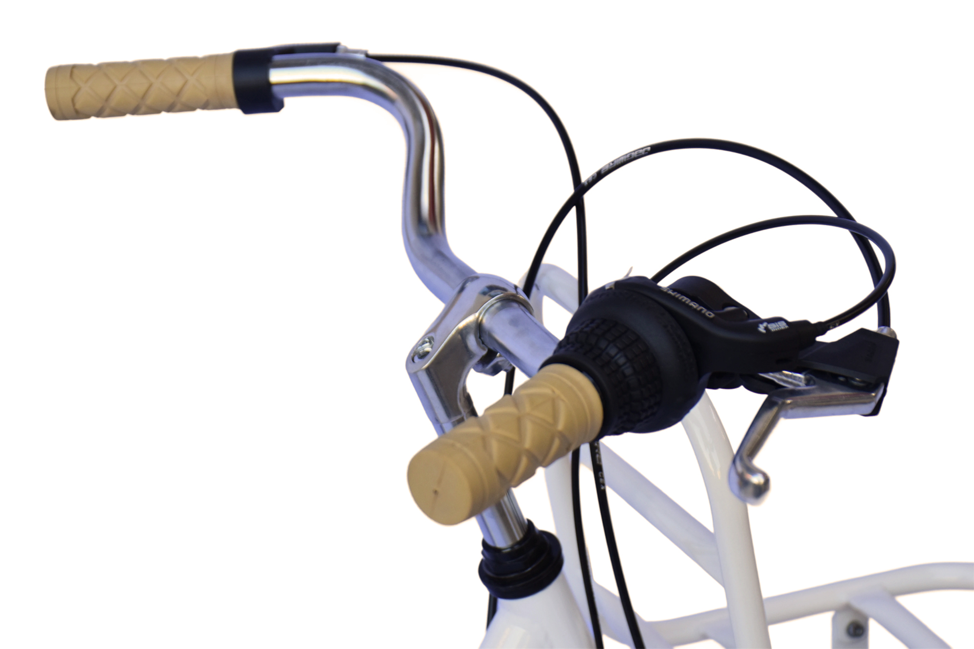 WYNN Kinderrad 24 Zoll KID1.0 wei&szlig; Rahmenh&ouml;he 38 cm 6 G&auml;nge V-Brake – Bild 3