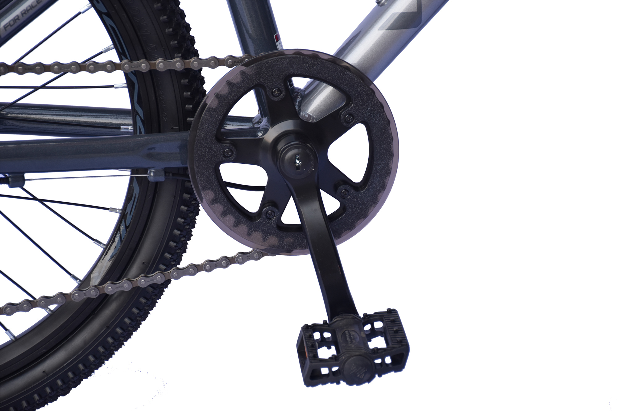 WYNN Kinderrad Gravelbike 20 Zoll GRL2.0 grau Rahmenh&ouml;he 30 cm 7 G&auml;nge mech. Scheibenbremse – Bild 3