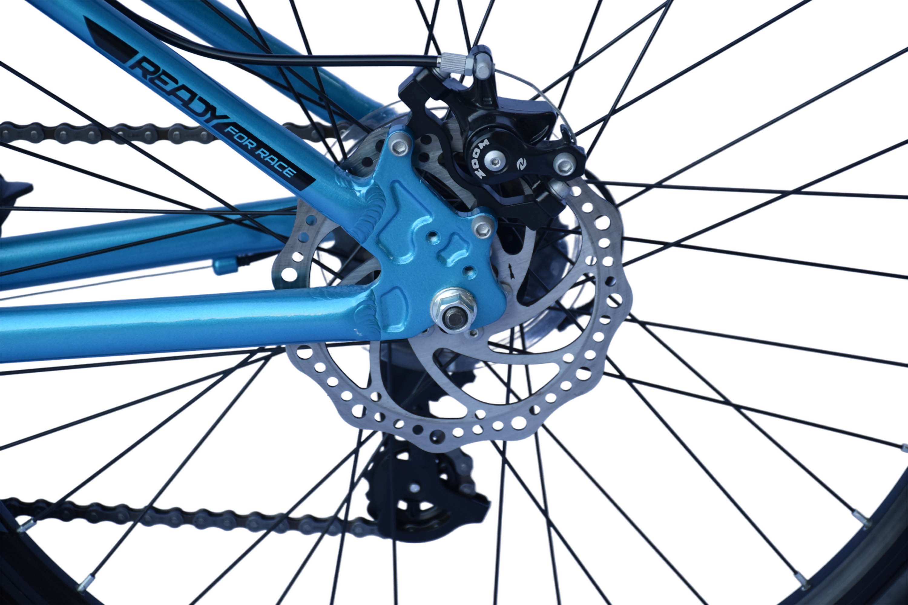 WYNN Kinderrad Gravelbike 24 Zoll GRL2.1 blau Rahmenh&ouml;he 36 cm 14 G&auml;nge mech. Scheibenbremse – Bild 4