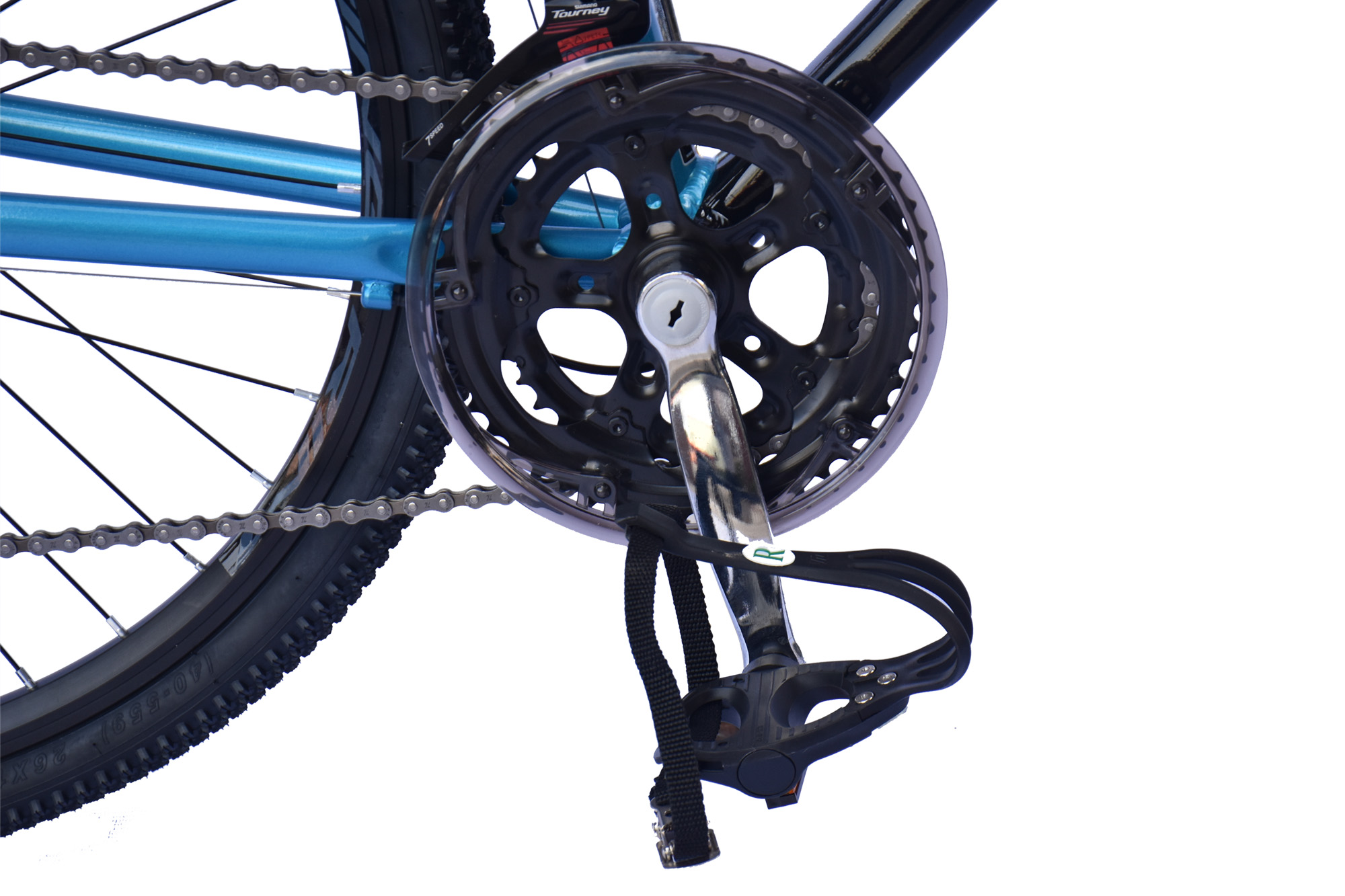 WYNN Kinderrad Gravelbike 26 Zoll GRL2.2 blau Rahmenh&ouml;he 46 cm 14 G&auml;nge mech. Scheibenbremse – Bild 4