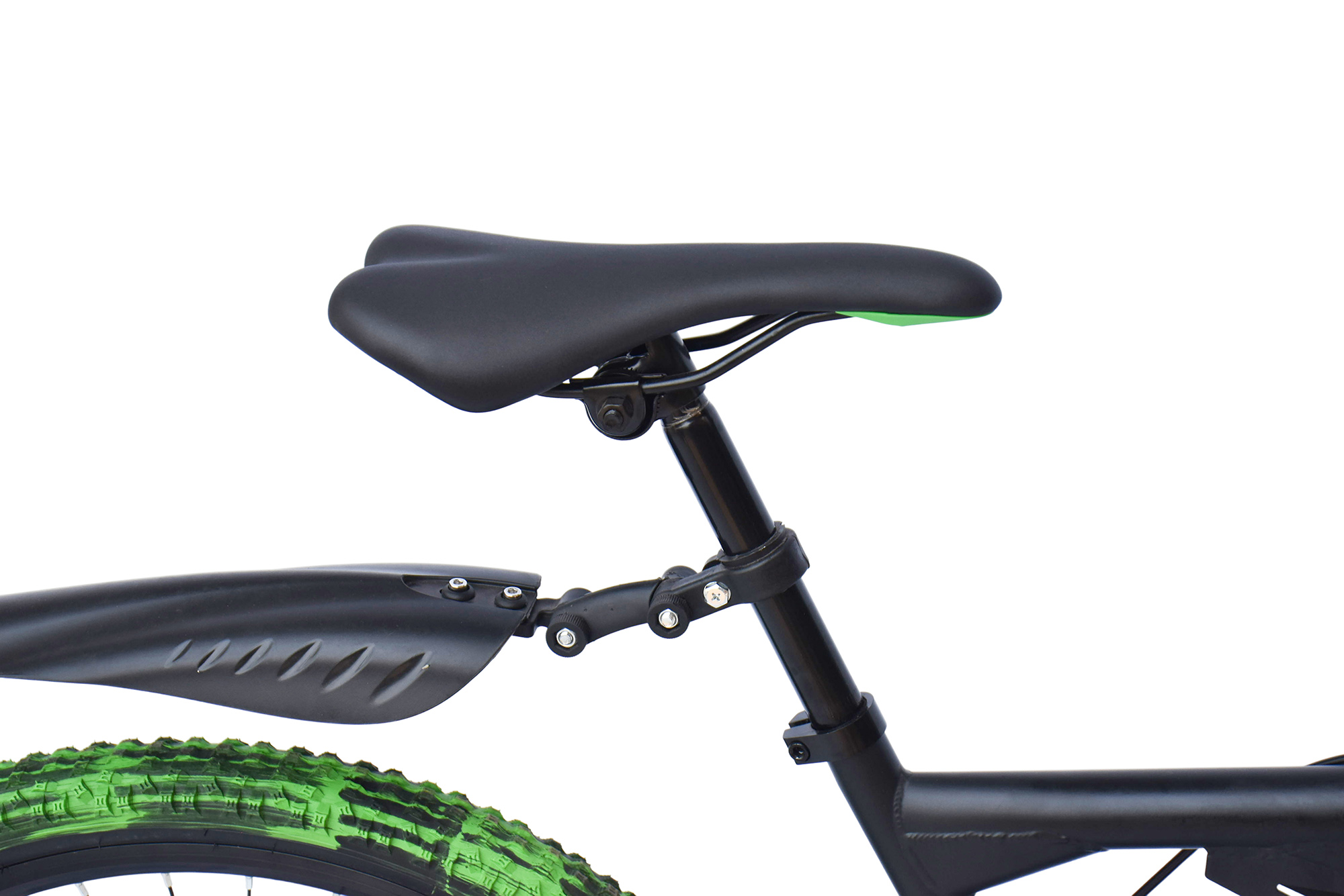 WYNN Mountainbike 24 Zoll KMB1.0 schwarz-gr&uuml;n 21 G&auml;nge mech. Scheibenbremse – Bild 3