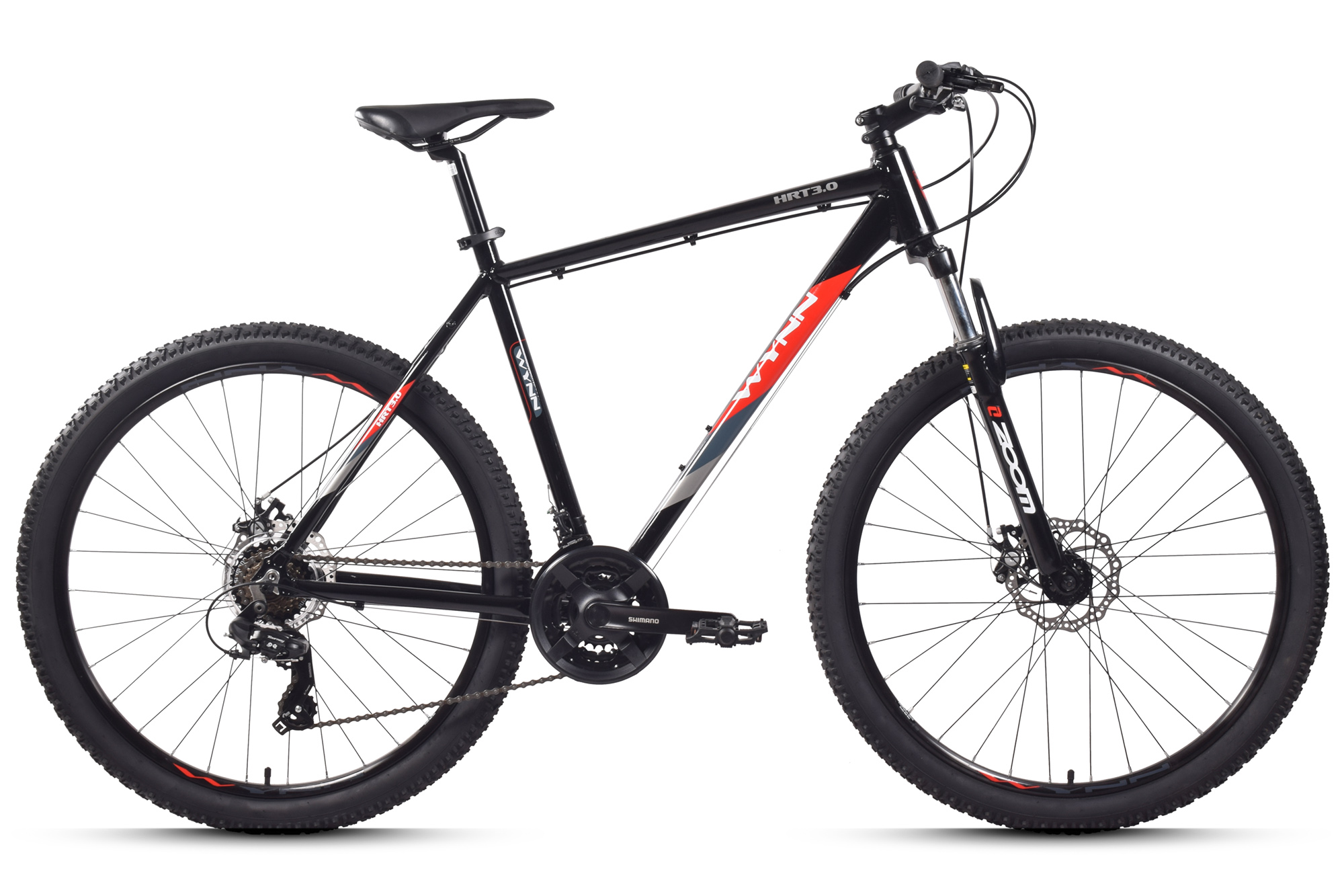 WYNN Mountainbike 27,5 Zoll HRT3.0 Rahmenh&ouml;he 48 cm Damen und Herren 21 G&auml;nge mech. Scheibenbremse – Bild 1