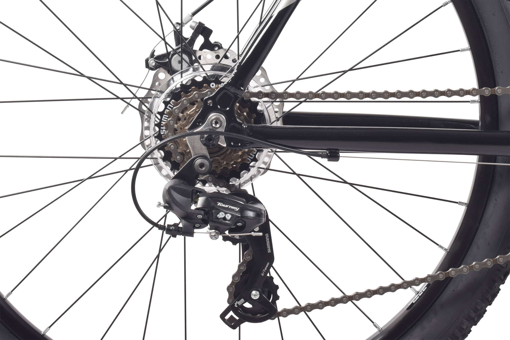 WYNN Mountainbike 27,5 Zoll HRT3.0 Rahmenh&ouml;he 48 cm Damen und Herren 21 G&auml;nge mech. Scheibenbremse – Bild 5