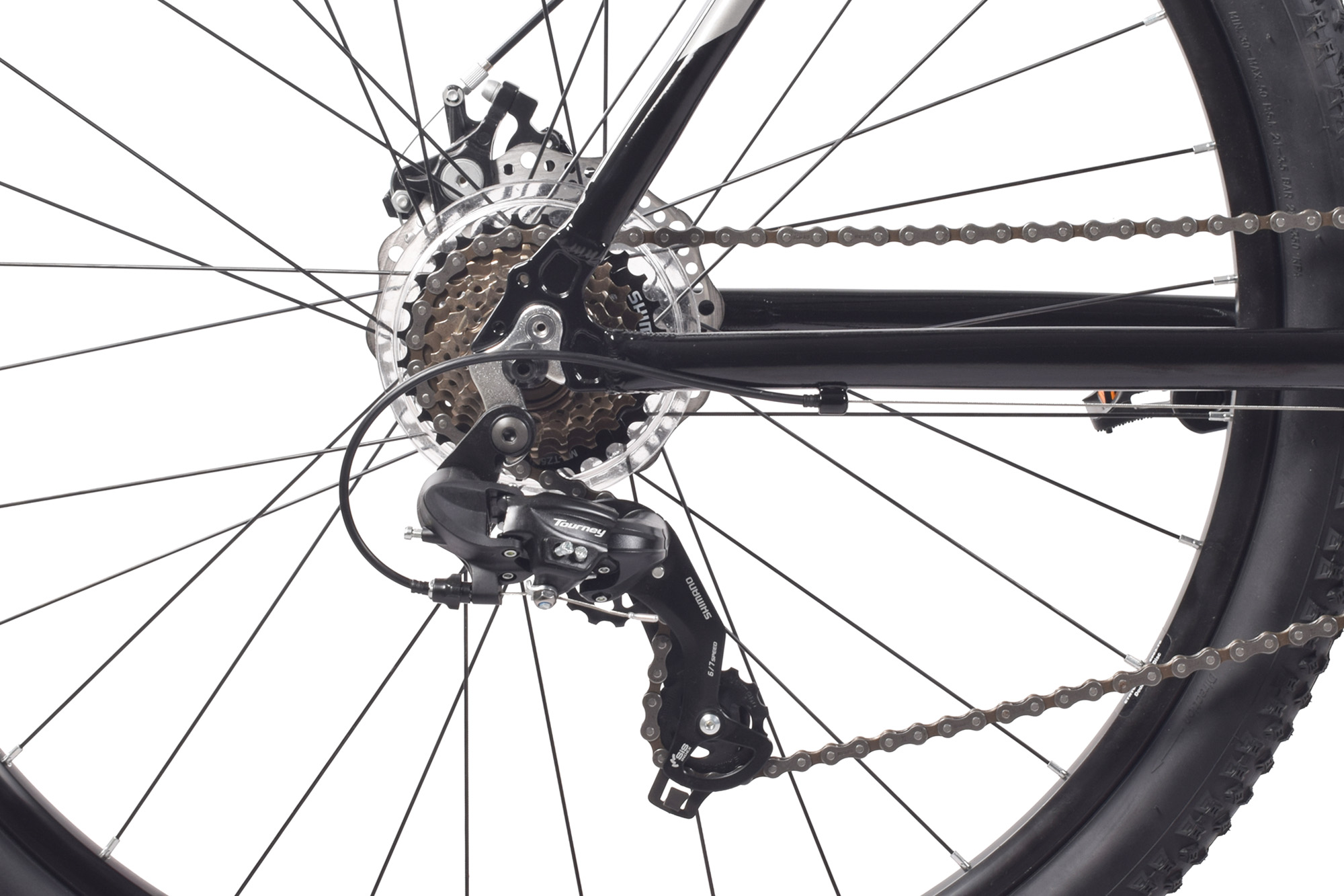 WYNN Mountainbike 29 Zoll HRT4.0 Rahmenh&ouml;he 48 cm Damen und Herren 21 G&auml;nge mech. Scheibenbremse – Bild 5