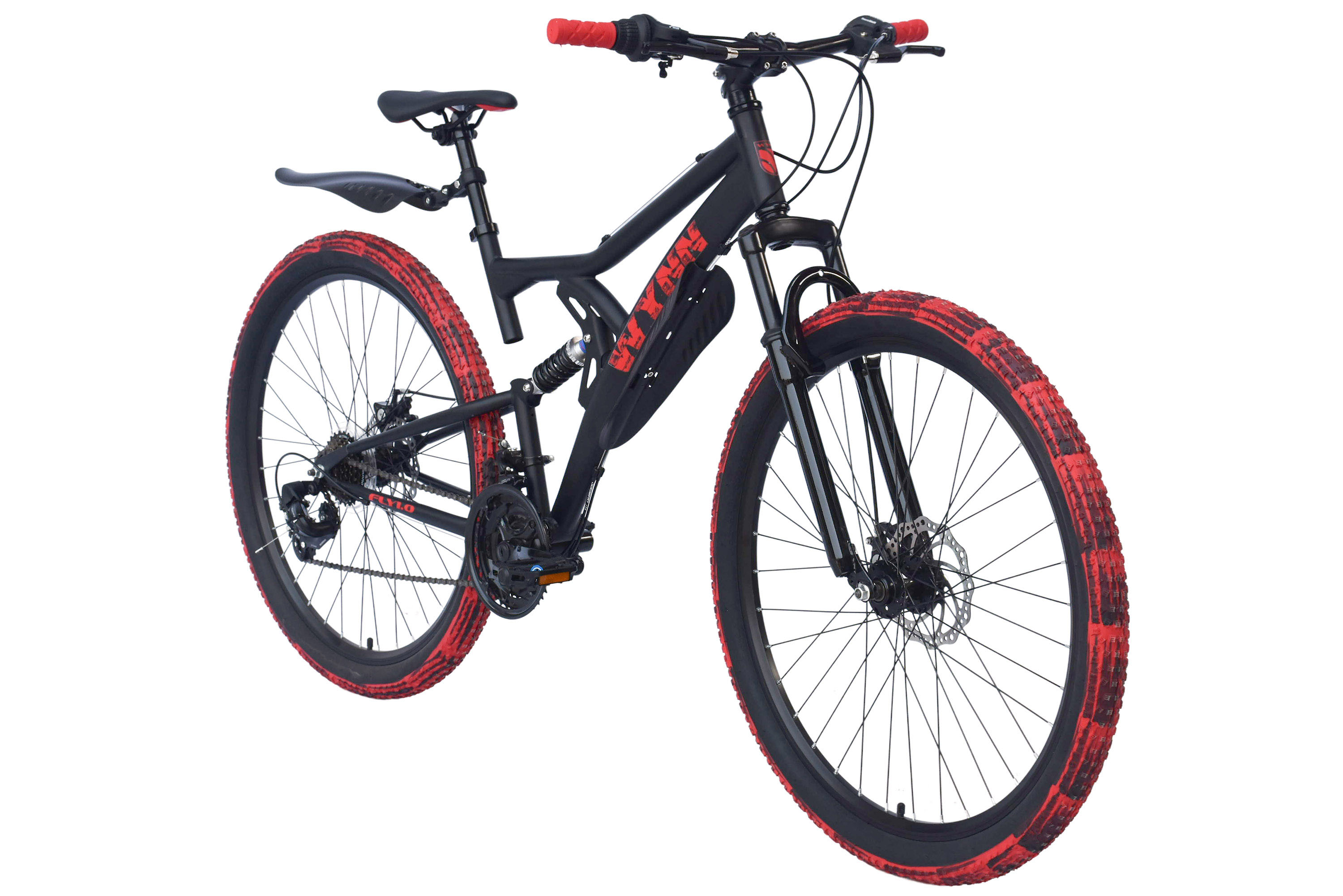 WYNN Mountainbike Fully 27,5 Zoll FLY1.0 Rahmenh&ouml;he 46 cm 21 G&auml;nge – Bild 2