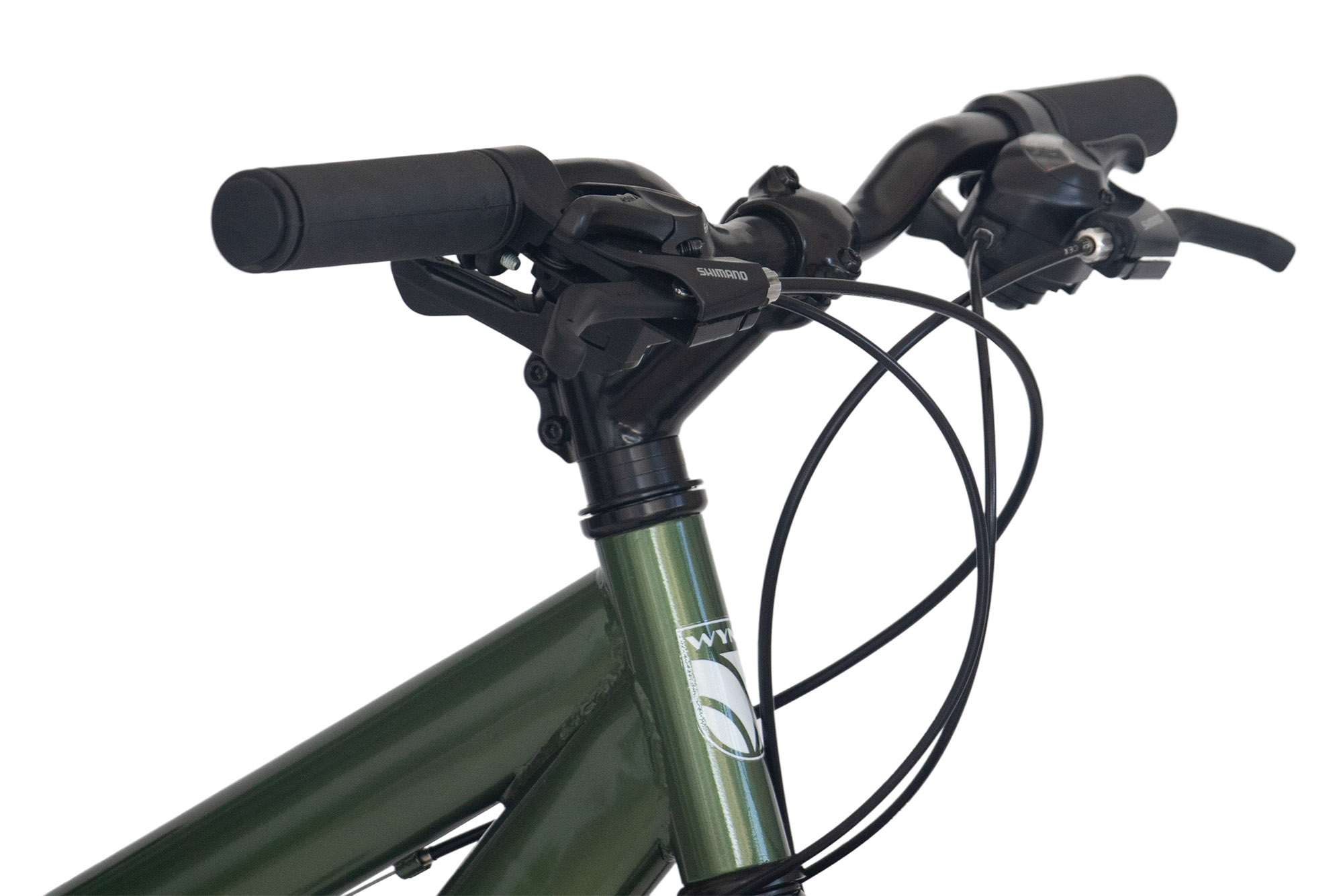 WYNN Mountainbike 26 Zoll DIRT1.0 gr&uuml;n Rahmenh&ouml;he 33 cm 18 G&auml;nge – Bild 3