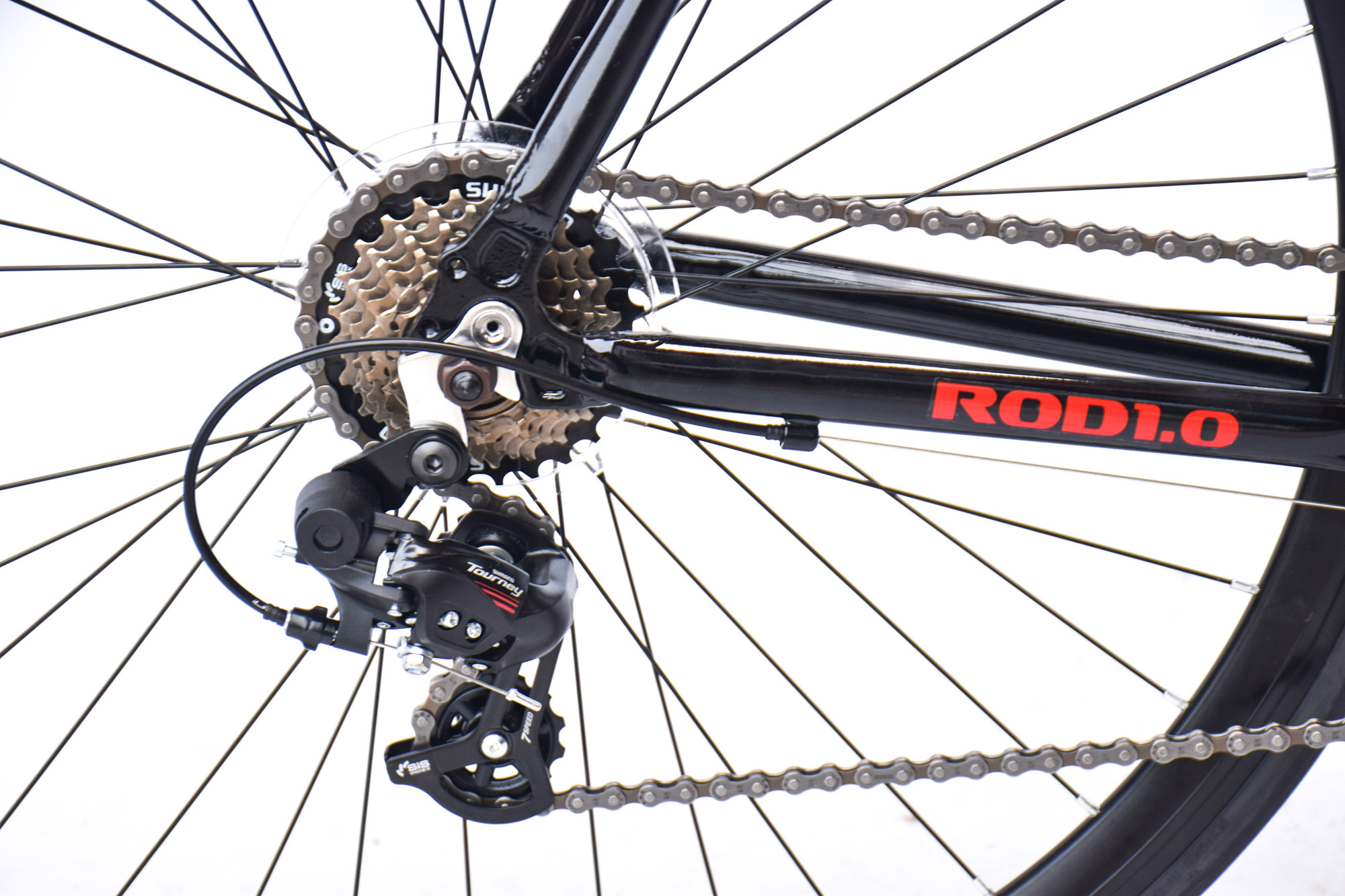 WYNN Rennrad 28 Zoll ROD1.0 schwarz, gl&auml;nzend Rahmenh&ouml;he 62 cm 14 G&auml;nge – Bild 5