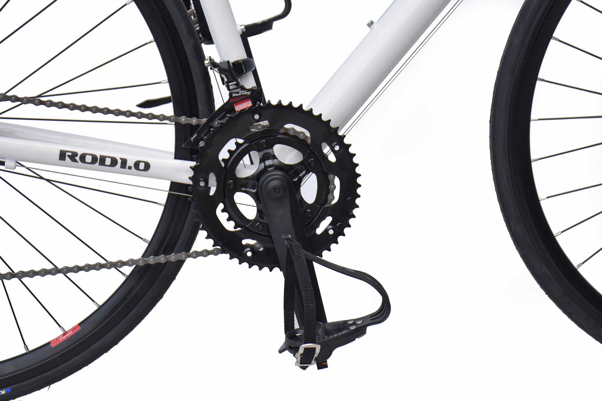 WYNN Rennrad 28 Zoll ROD1.0 wei&szlig; Rahmenh&ouml;he 62 cm 14 G&auml;nge – Bild 4