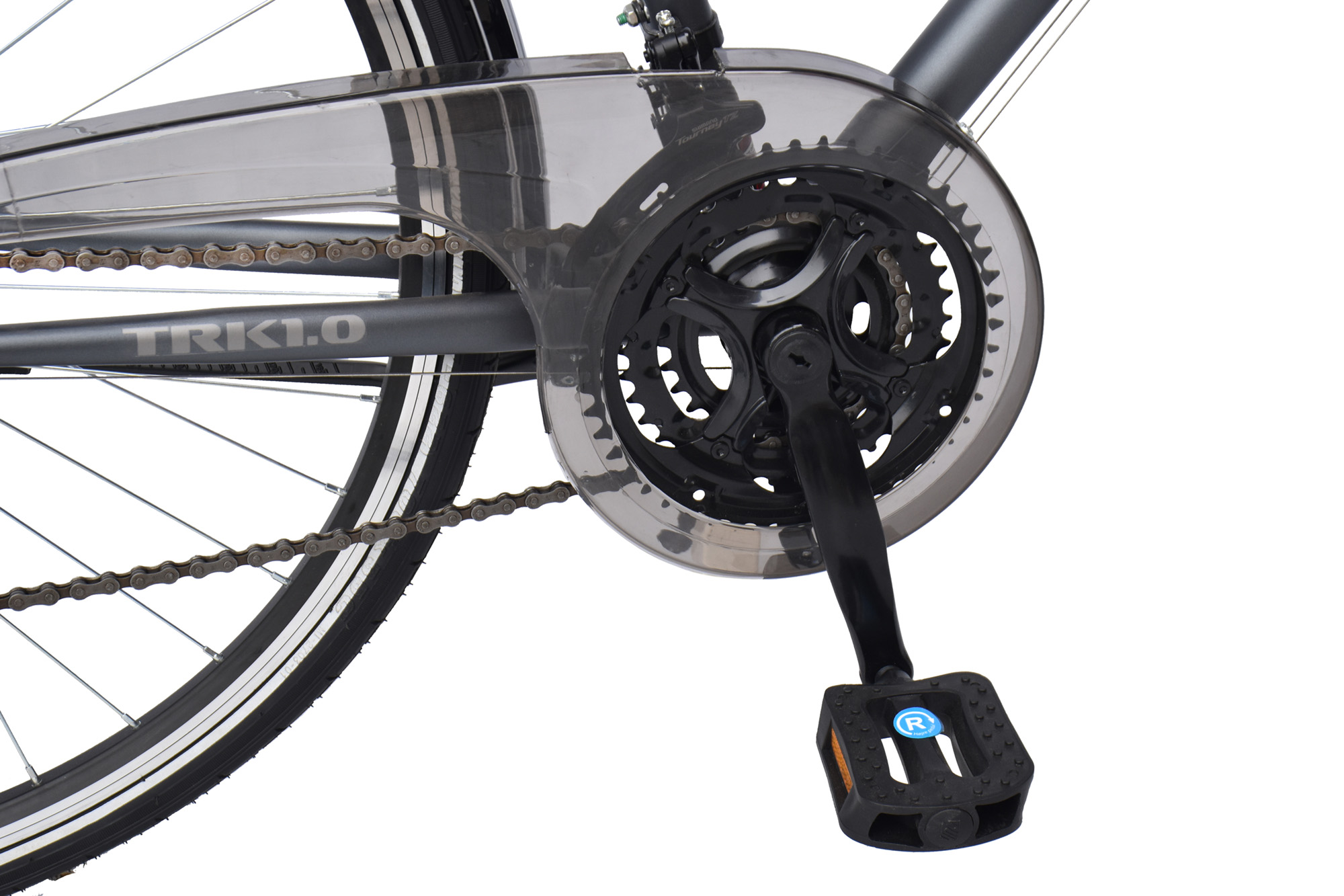 WYNN Trekkingrad 28 Zoll TRK1.0 schwarz Herren 21 G&auml;nge V-Brake – Bild 4